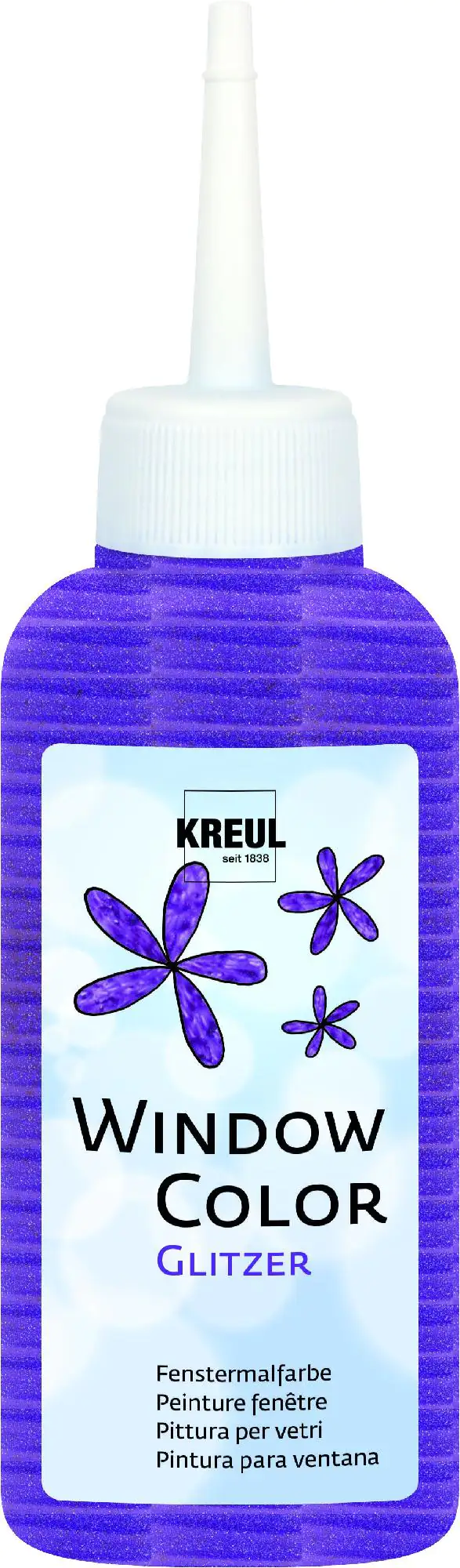 Kreul Window Color glitzerviolett 80 ml