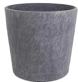 TrendLine Pflanztopf Ø 30 x 31 cm grau Schieferoptik TrendLine Pflanztopf Ø 30 x 31 cm grau Schieferoptik