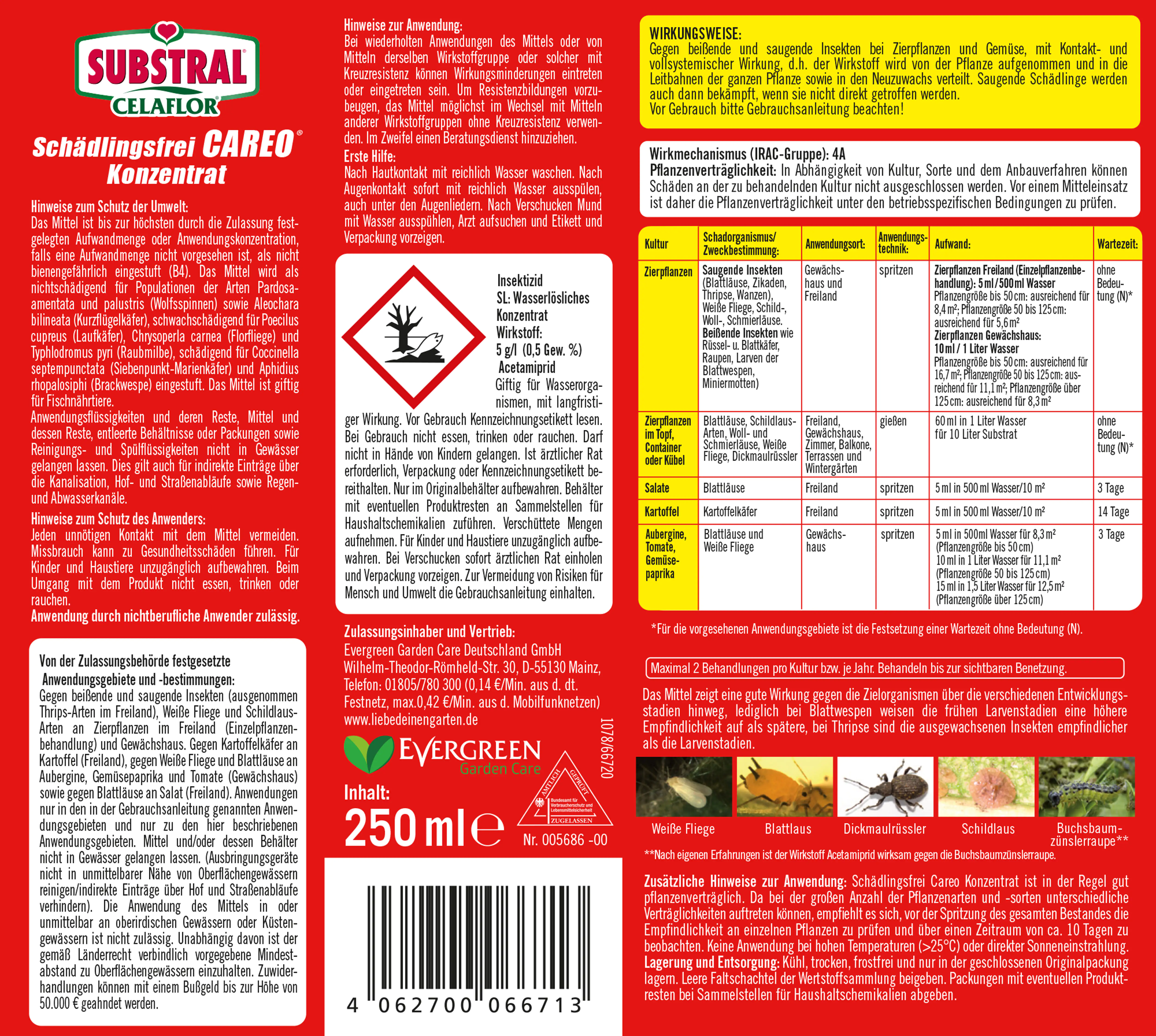 4062700066713_1 Celaflor Schädlingsfrei Careo 250 ml