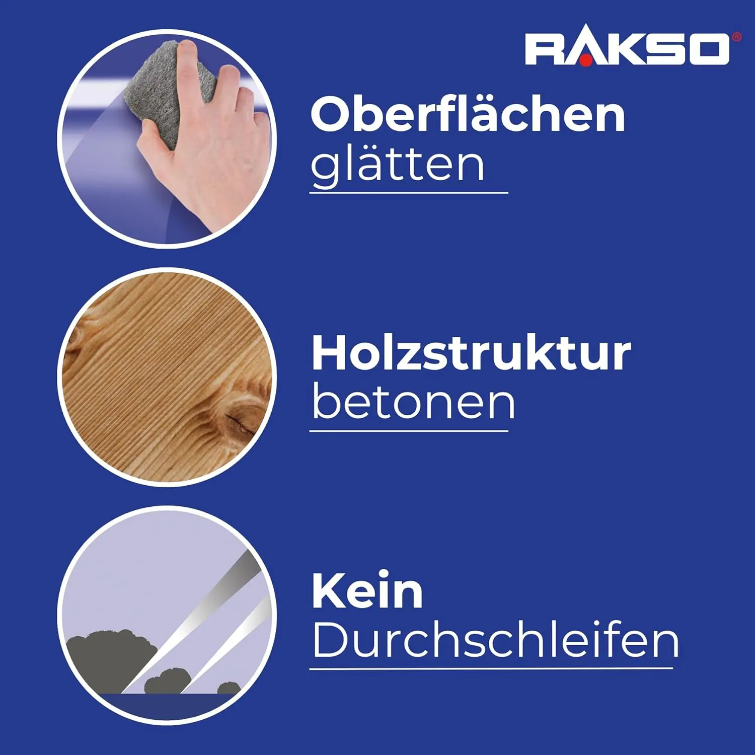 RAKSO Stahlwolle, Sorte 1