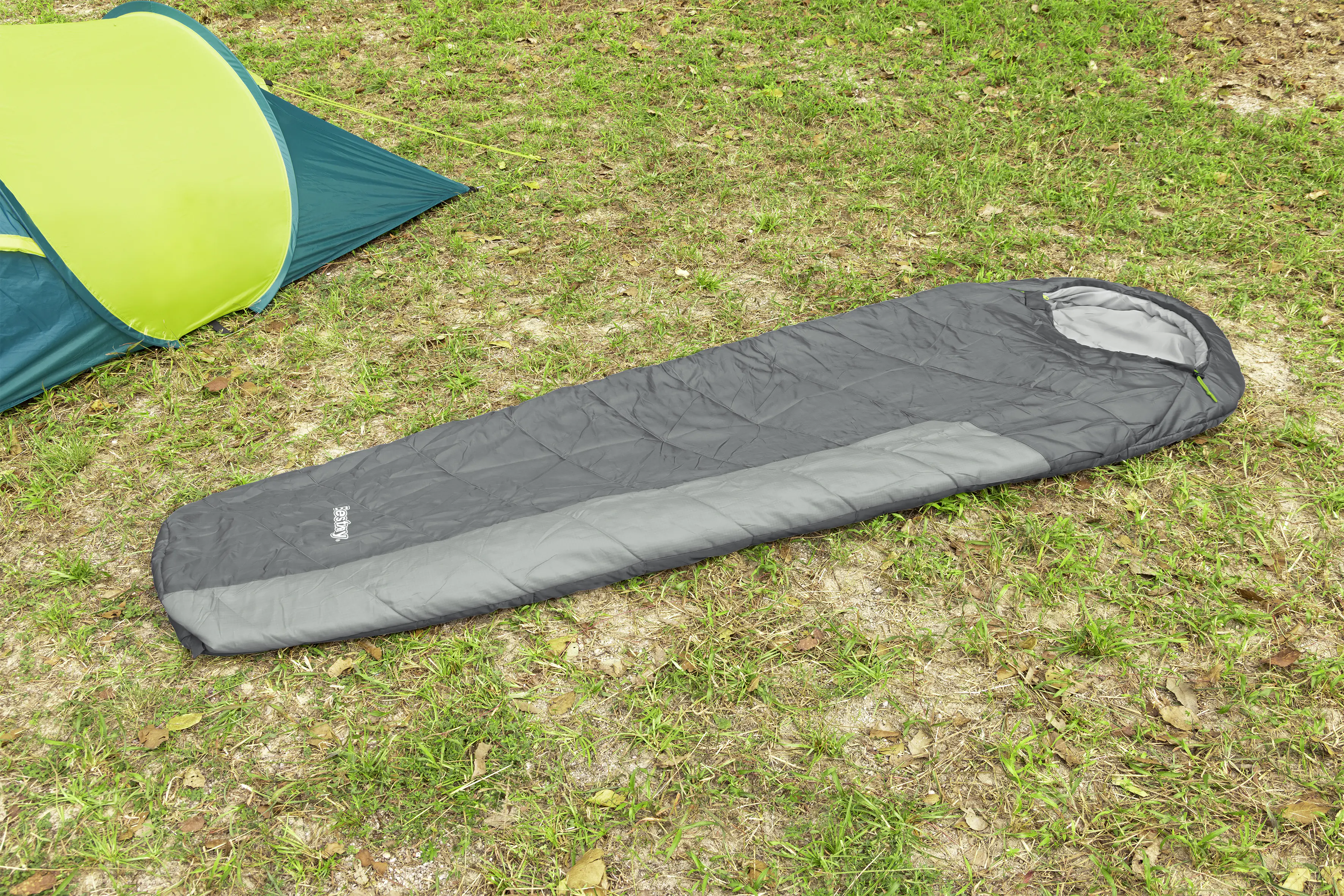 Bestway Mumienschlafsack Hiberhide 0 grau 230 x 80 x 55 cm