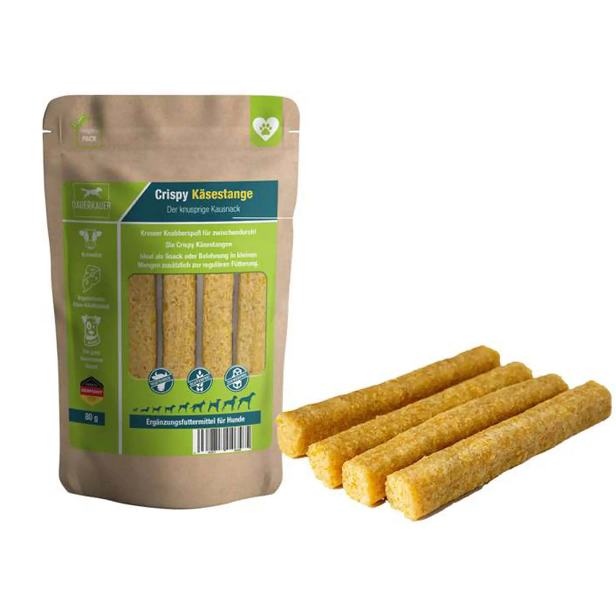 Wolters Hundeleckerli Dauerkauer Crispy Käsestange 80 g