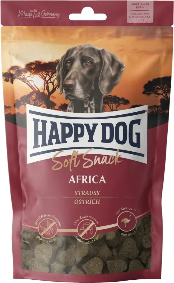 HappyDog Hundesnack Soft Africa 100 g