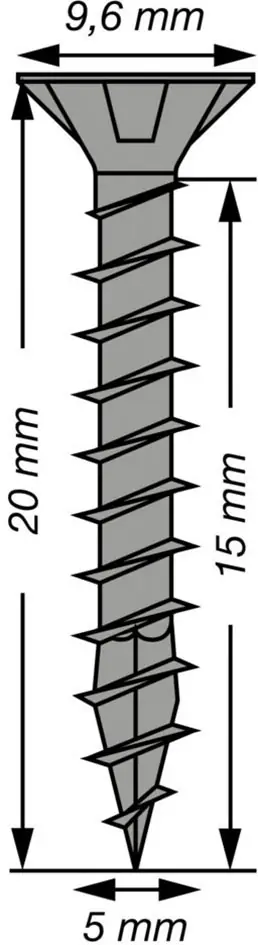 Spax Universalschrauben 5 x 20 mm T20 Vollgewinde - 75 Stk. 