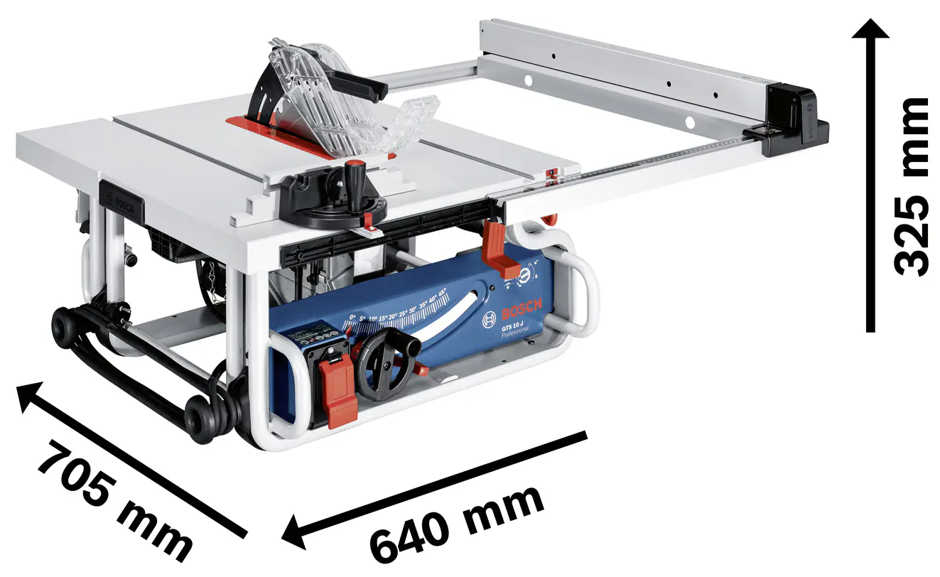 Bosch Professional Tischkreissäge GTS 10 J 1800 W