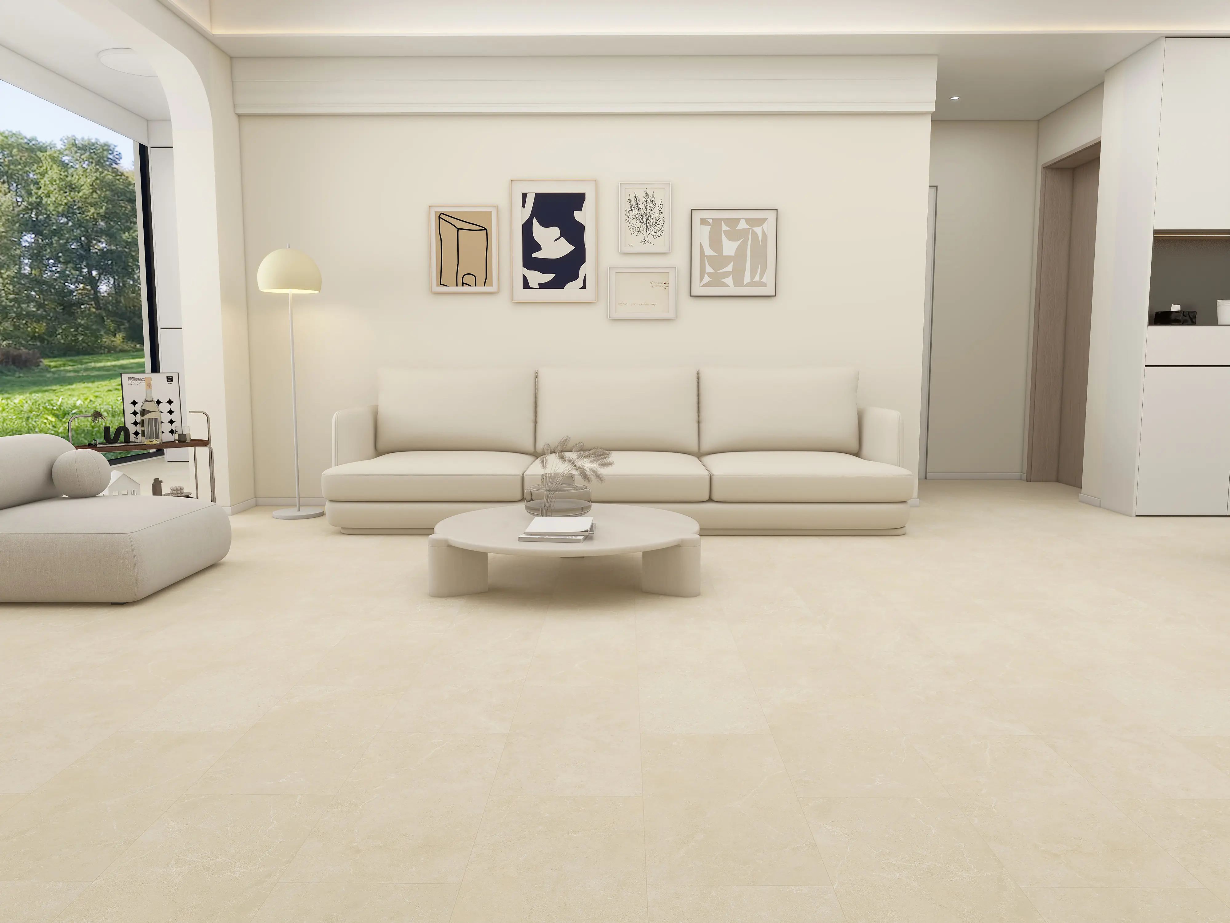 Vinylboden Fliesenoptik Aosta