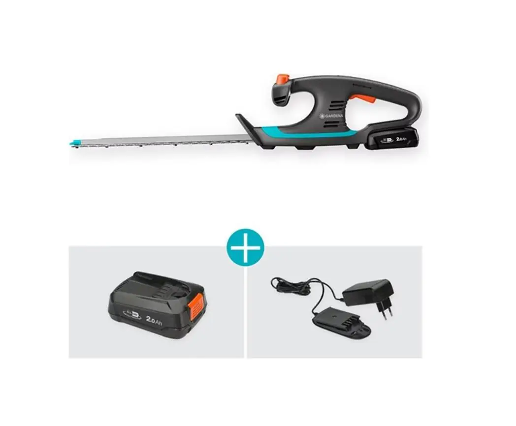 Gardena Akku Heckenschere EasyCut 40/18V, Li-Ionen, 1 Akku