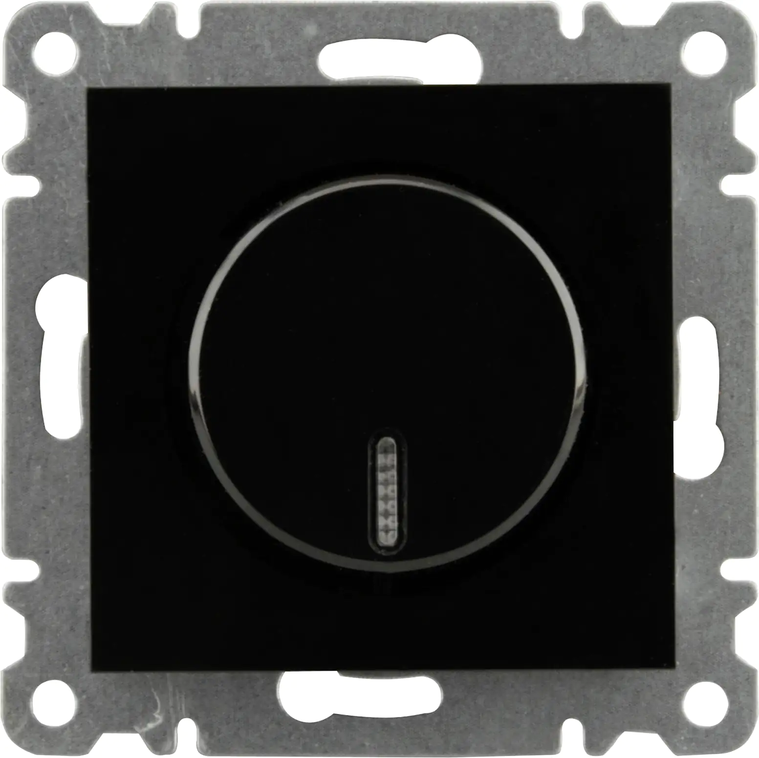 Unitec Dimmer schwarz schwarz, Serie Karea, konvertable Trafos Unitec Dimmer schwarz schwarz, Serie Karea, konvertable Trafos