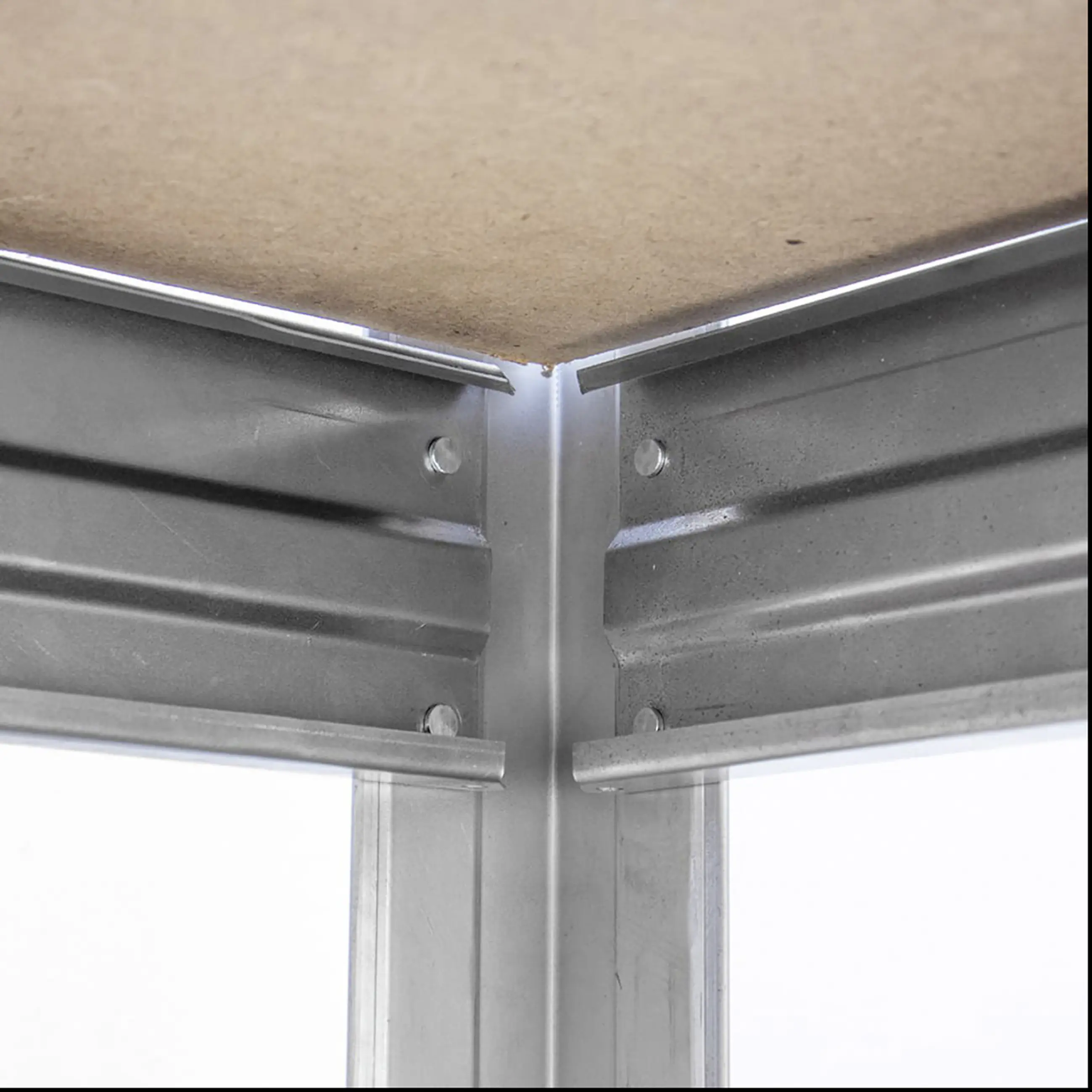 Ar Shelving Schwerlastregal Bullrack Rivet verzinkt 200 x 180 cm 4 Böden 2400 kg