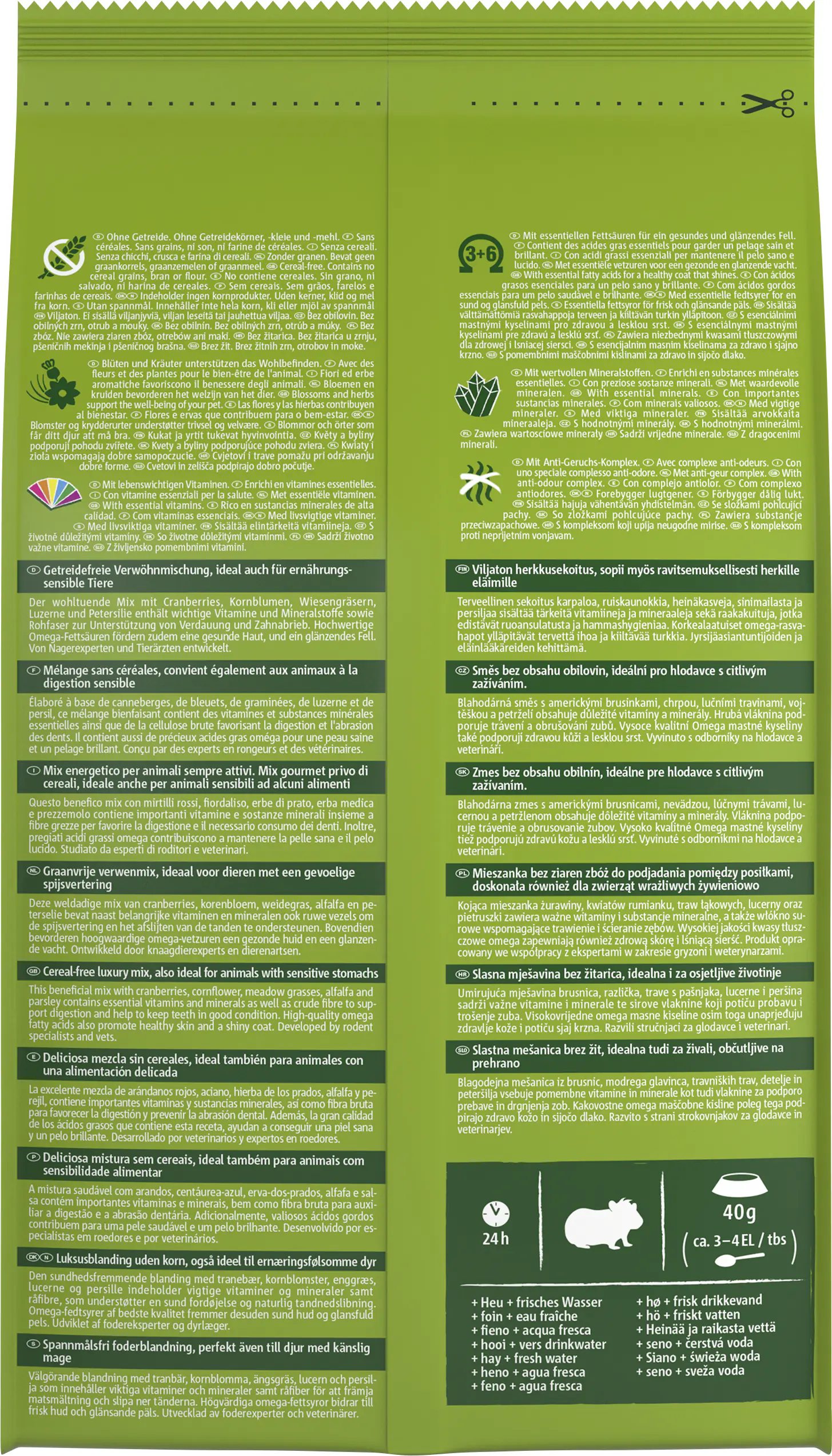 Vitakraft Nagerfutter getreidefrei Life Wellness 600 g