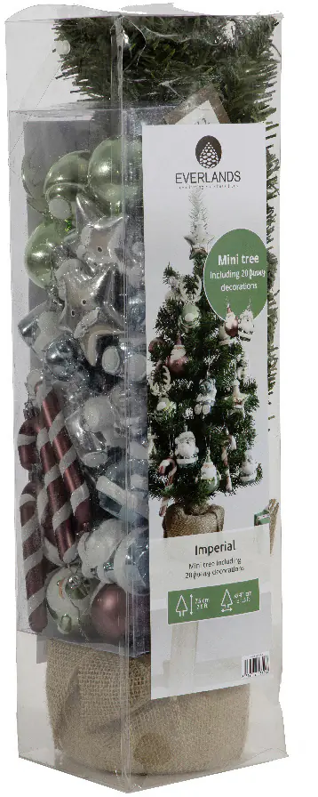 Kaemingk Mini Tannenbaum Imperial 75 cm grün bunt Kaemingk Mini Tannenbaum Imperial 75 cm grün bunt