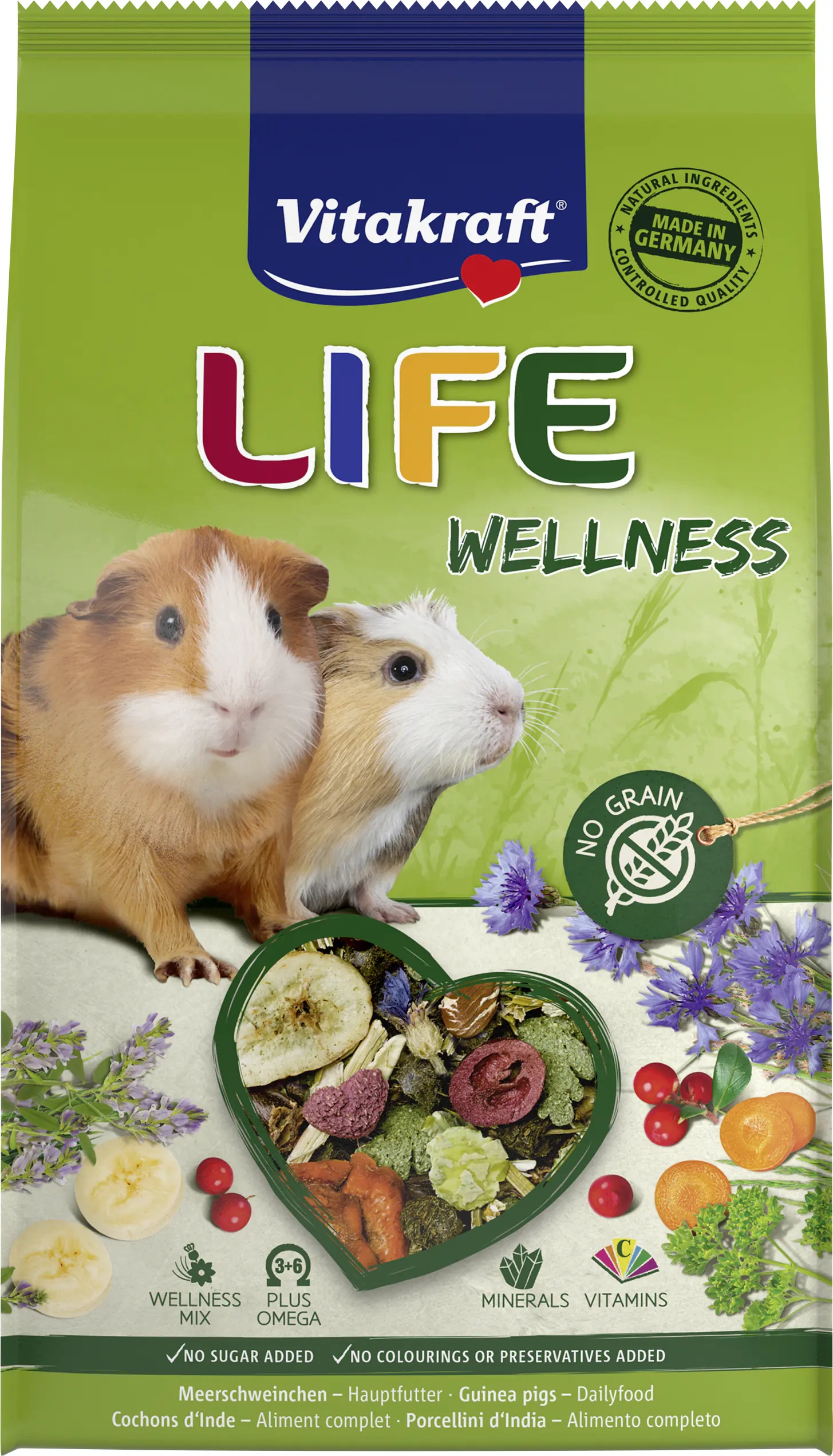 Vitakraft Nagerfutter getreidefrei Life Wellness 600 g