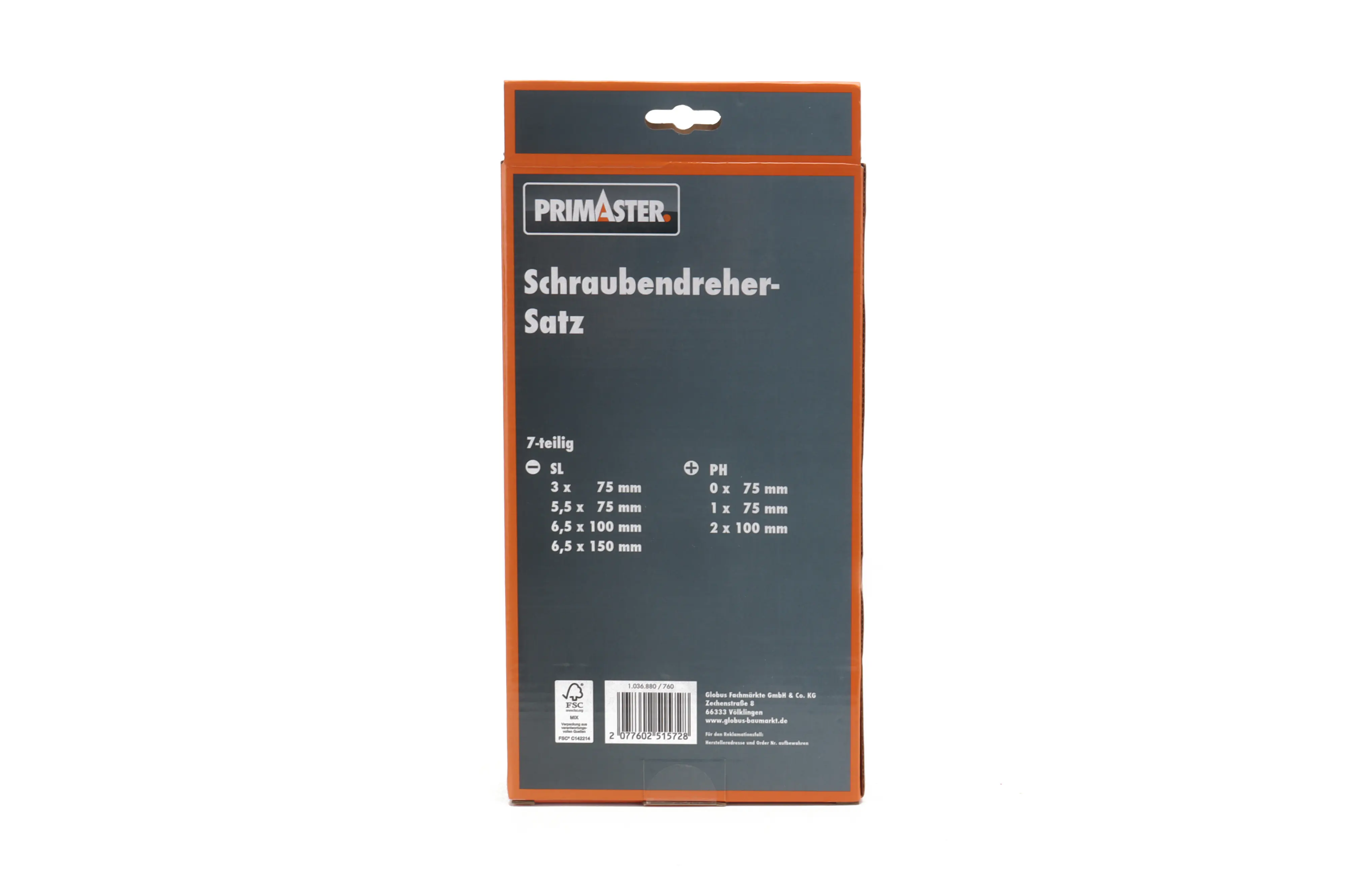 Primaster Schraubendreher-Set 7-teilig