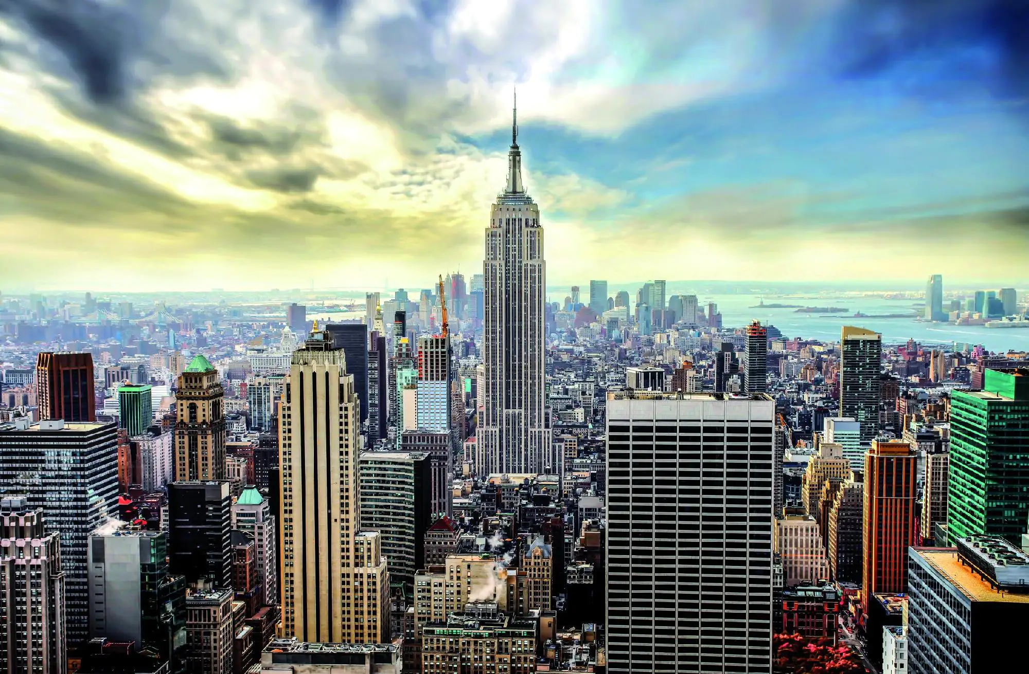 Deco-Canvas Bild - View Over New York 116 x 76 cm Deco-Canvas Bild - View Over New York 116 x 76 cm