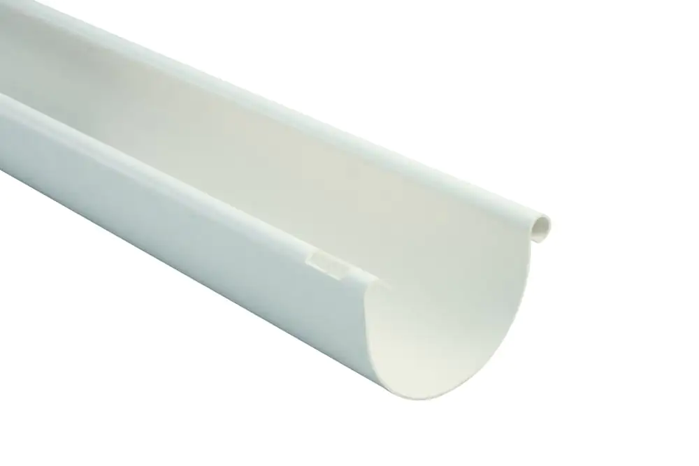 Marley Dachrinne NW 100 mm, 2 m, halbrund, weiß kaufen Globus Baumarkt