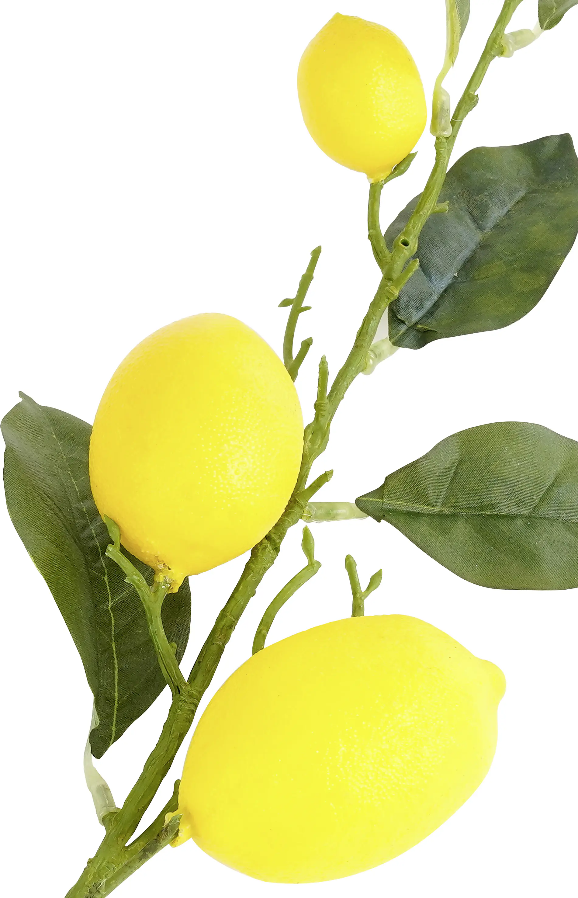 Mica Decorations Kunstpflanze Zitronenzweig 104 cm gelb