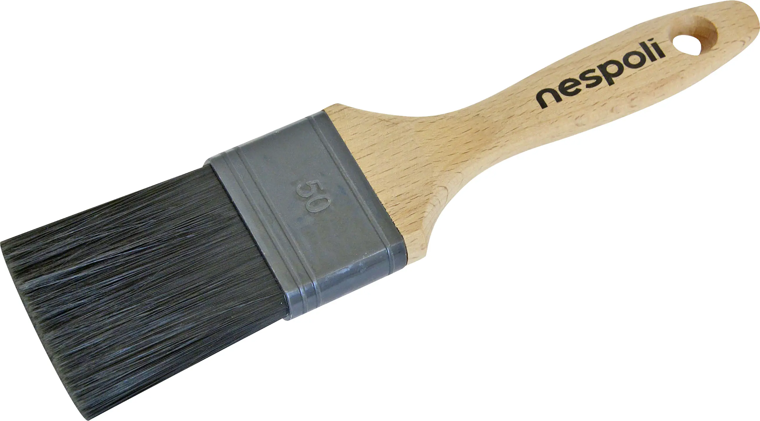 Nespoli Flachpinsel 50 mm schwarz  Nespoli Flachpinsel 50 mm schwarz