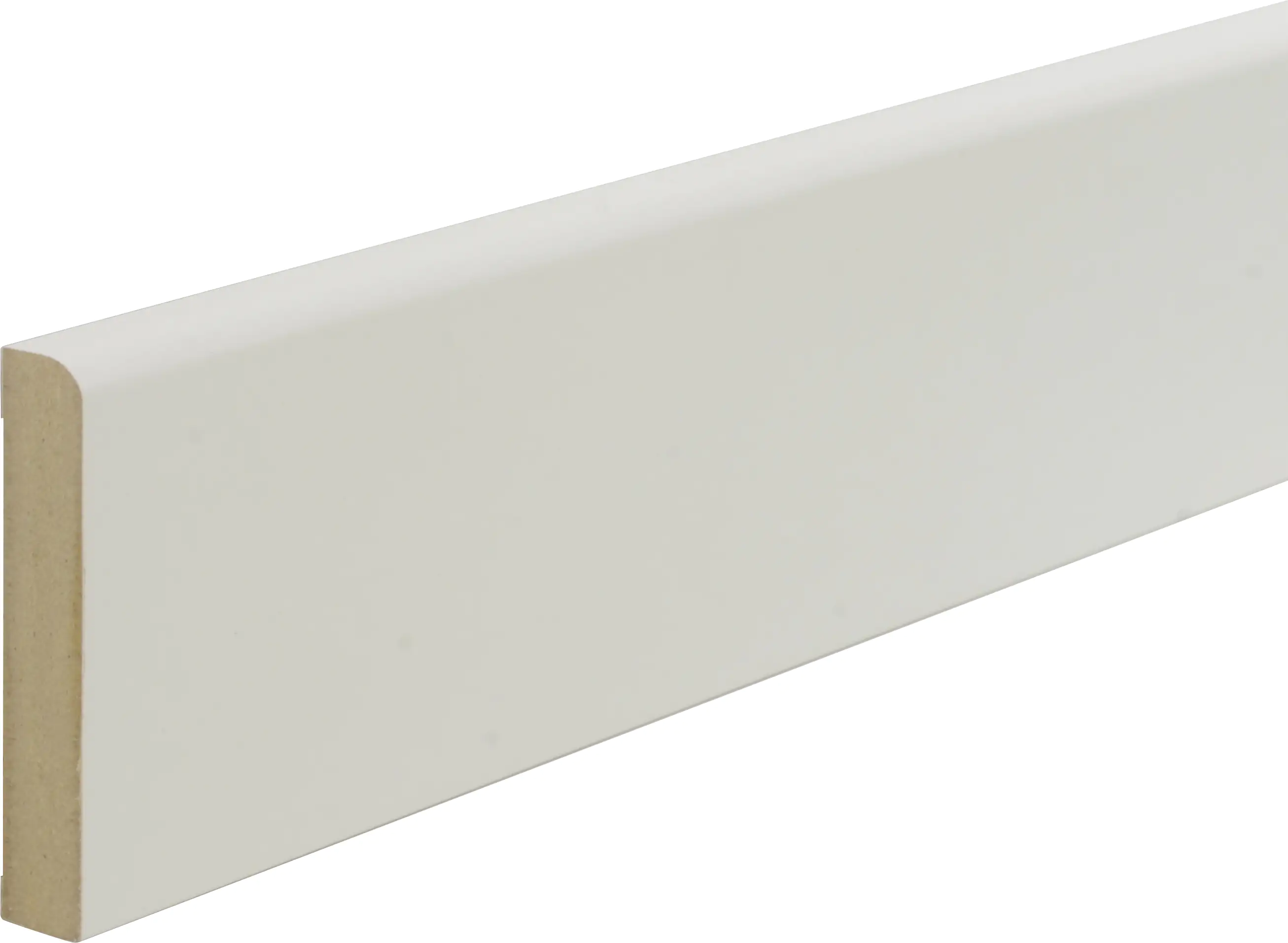 B.S. Bauprogramm Sockelleiste 260 cm 58 x 10 mm Creme supermatt