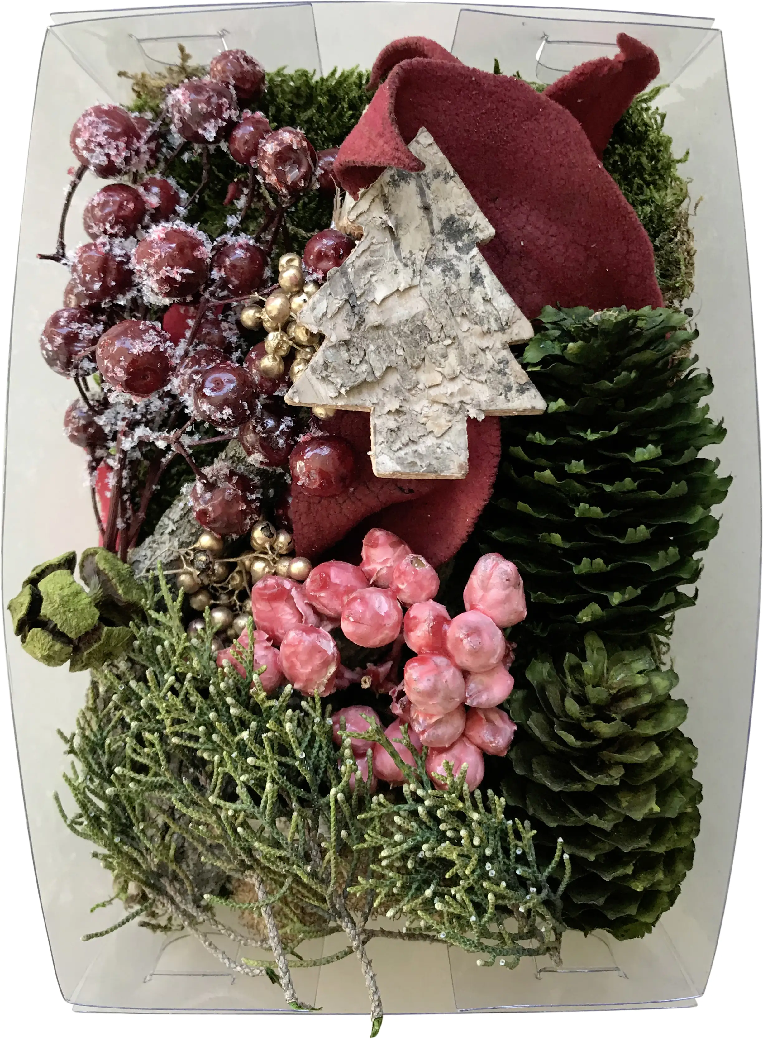 Star Home Decor Streudeko Winter Dekomix 20 x 15 x 5 cm