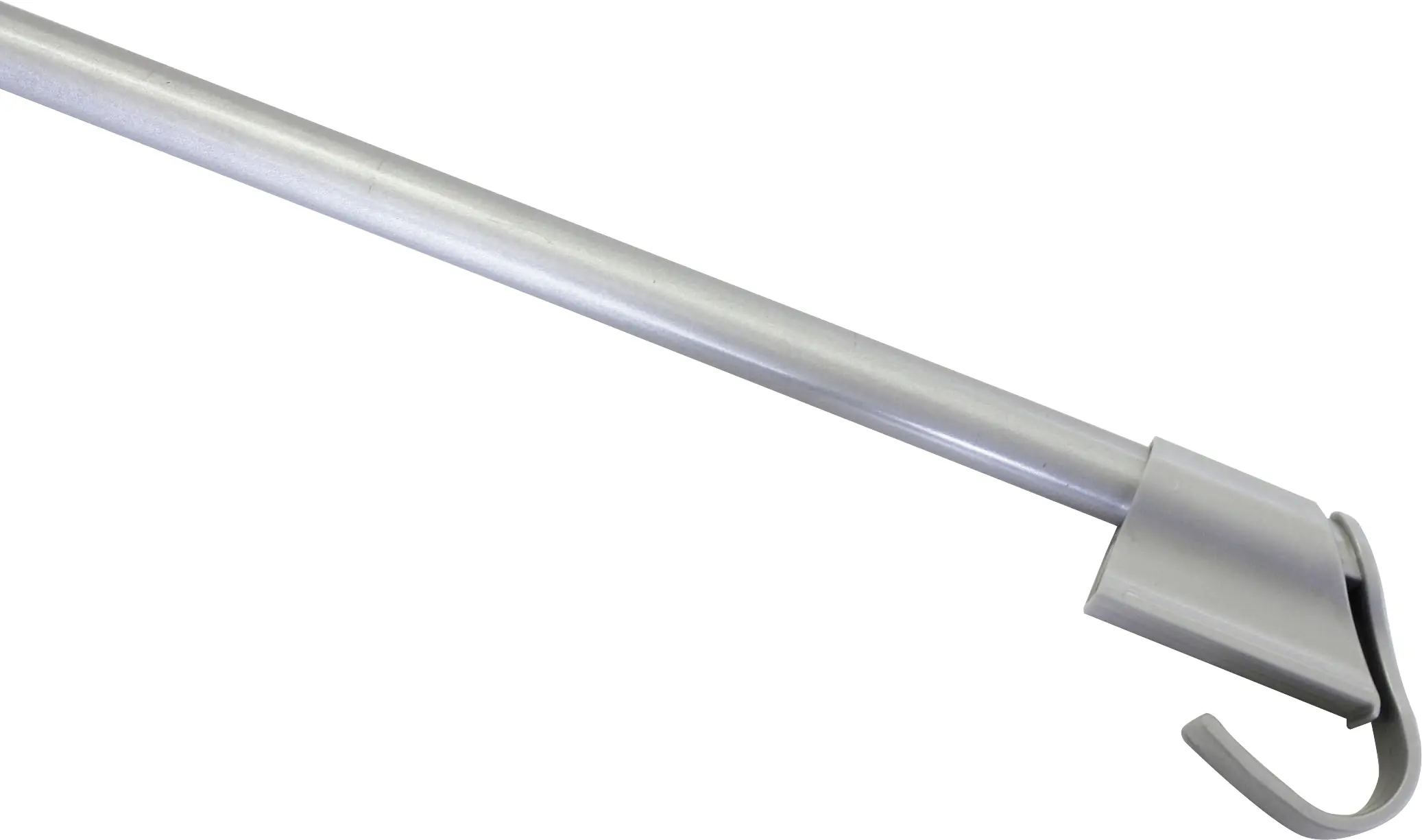 Gardinia Klemm-Vitragenstange silber, 75 - 125 cm
