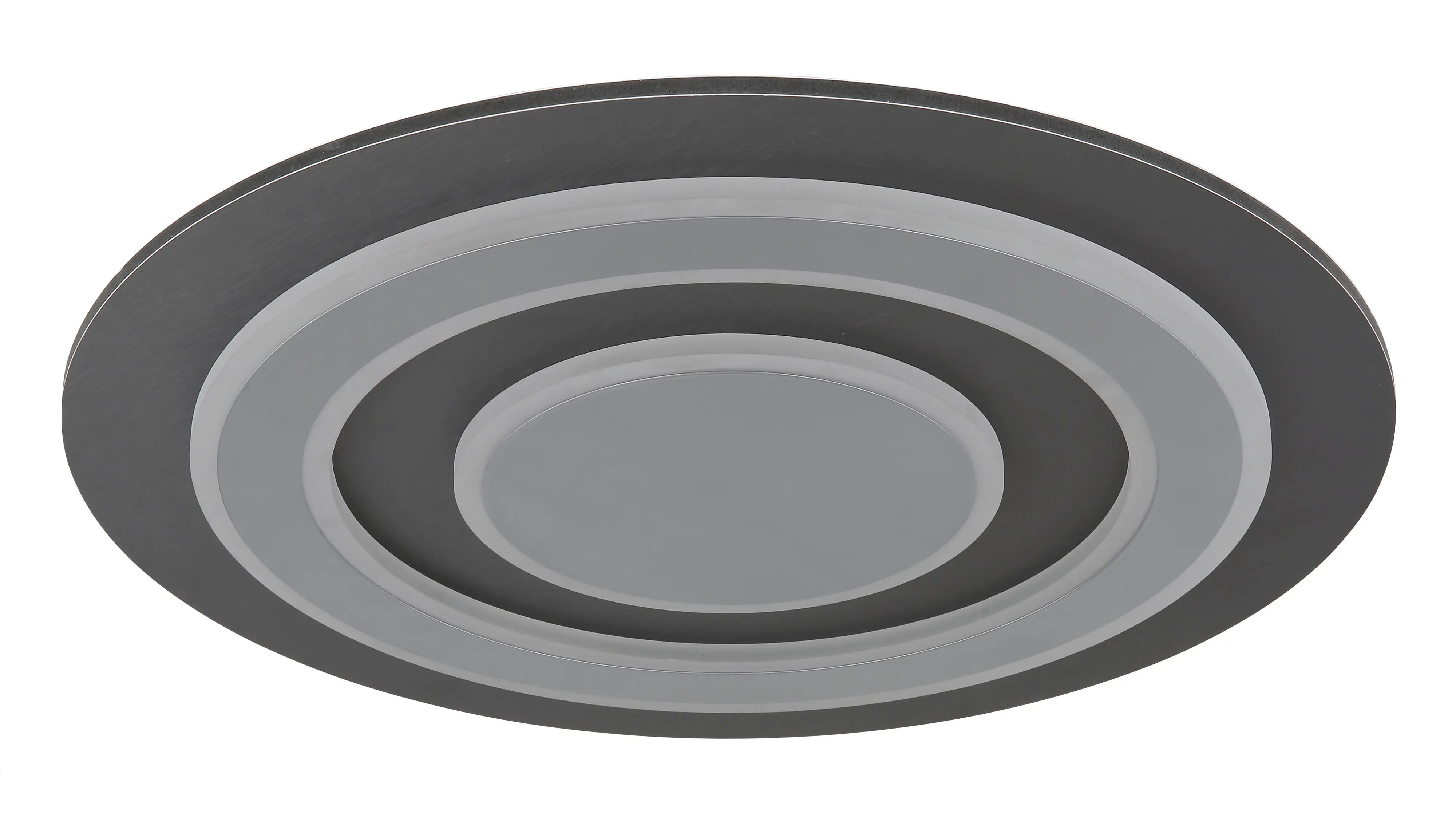 Globo Deckenleuchte Jayden 48 x 5,2 cm Ø x H anthrazit gebürstet warmweiß