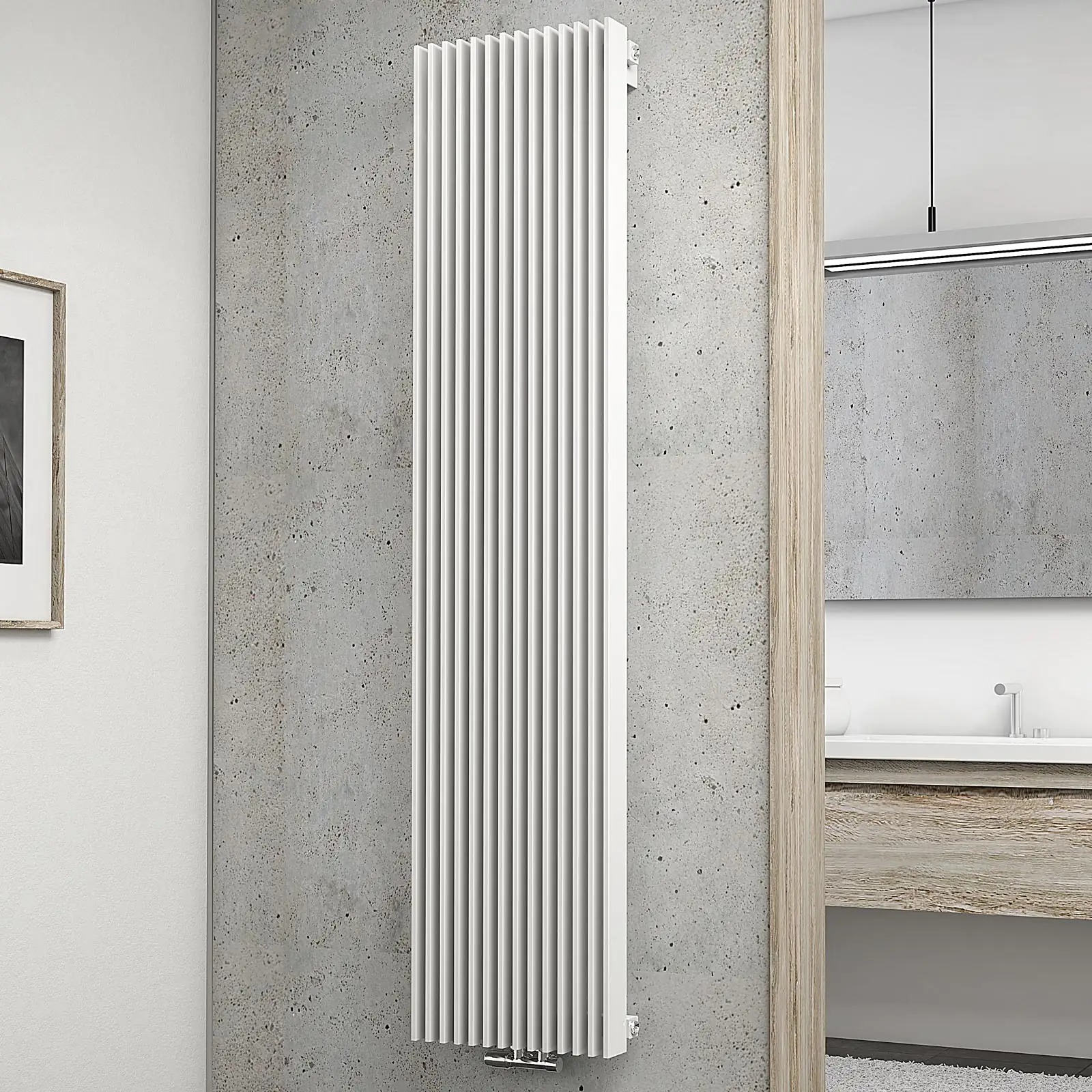 Schulte Badheizkörper London 180 x 41,5 cm 1328 Watt