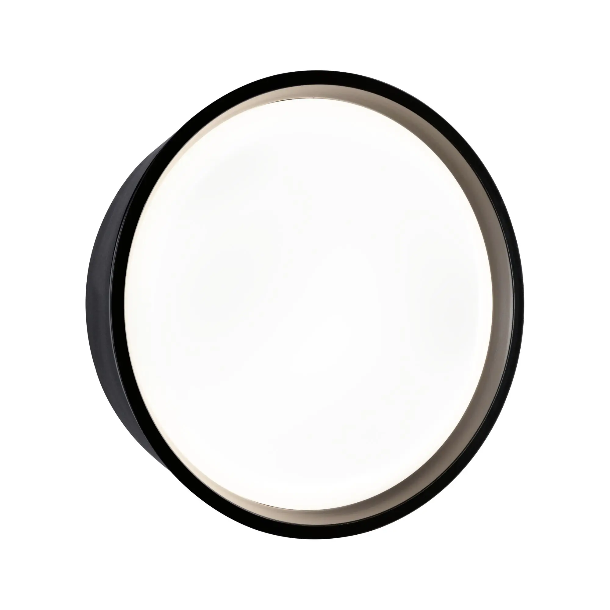 Paulmann LED Außenleuchte Platomo schwarz Ø 18 cm warmweiß