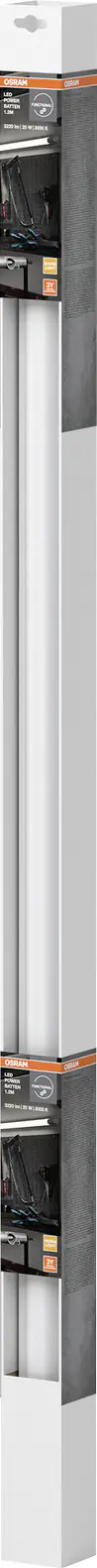 Osram LED Lichtleiste Power Batten weiß 120 cm 25 W warmweiß