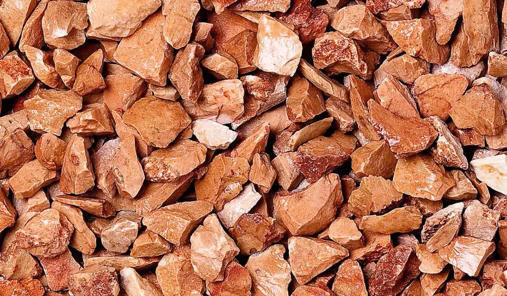 Splitt Rosso Verona 7 - 15 mm rot 25 kg