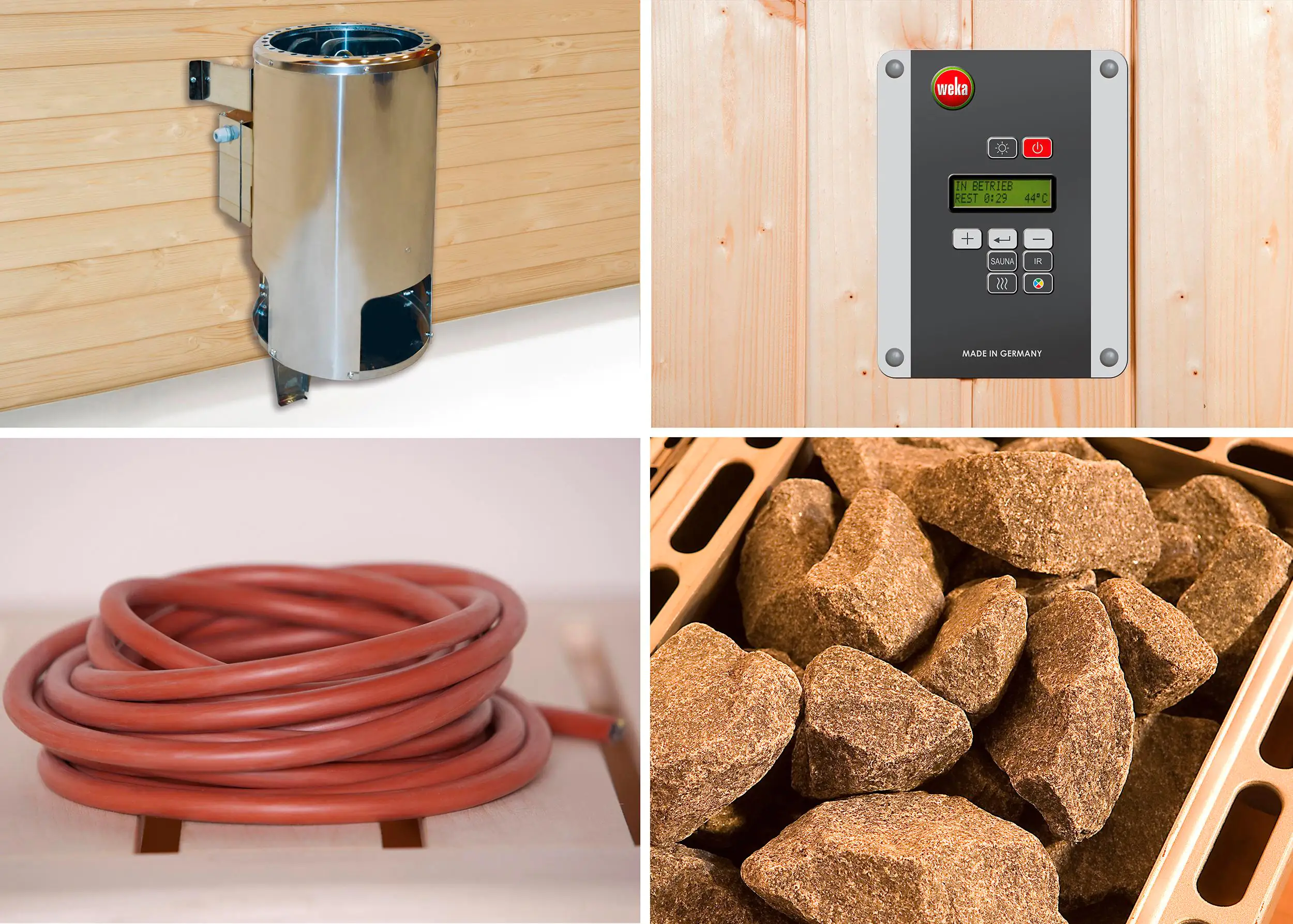 Weka Saunaofenset 1 - 3,6 kW