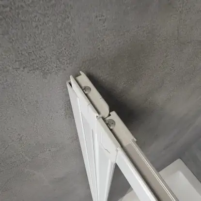 Schulte Badewannenaufsatz Alu natur 127 x 140 cm Sicherheitsglas