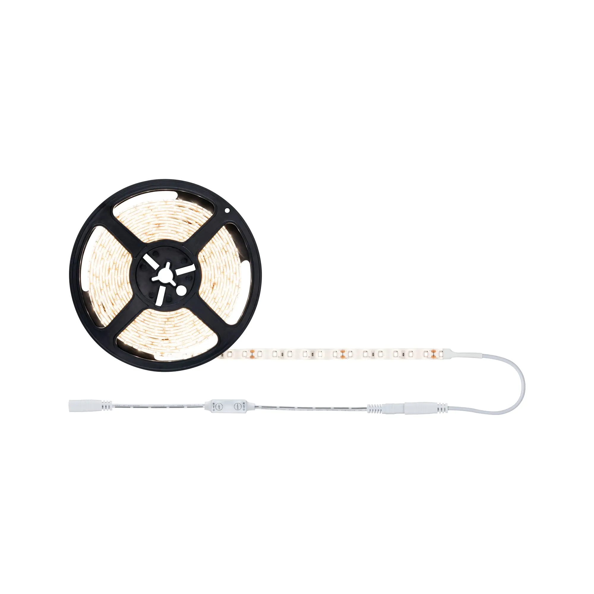 Paulmann SimpLED Power Stripe Set weiß 5 m warmweiß inkl Dimm/Switch