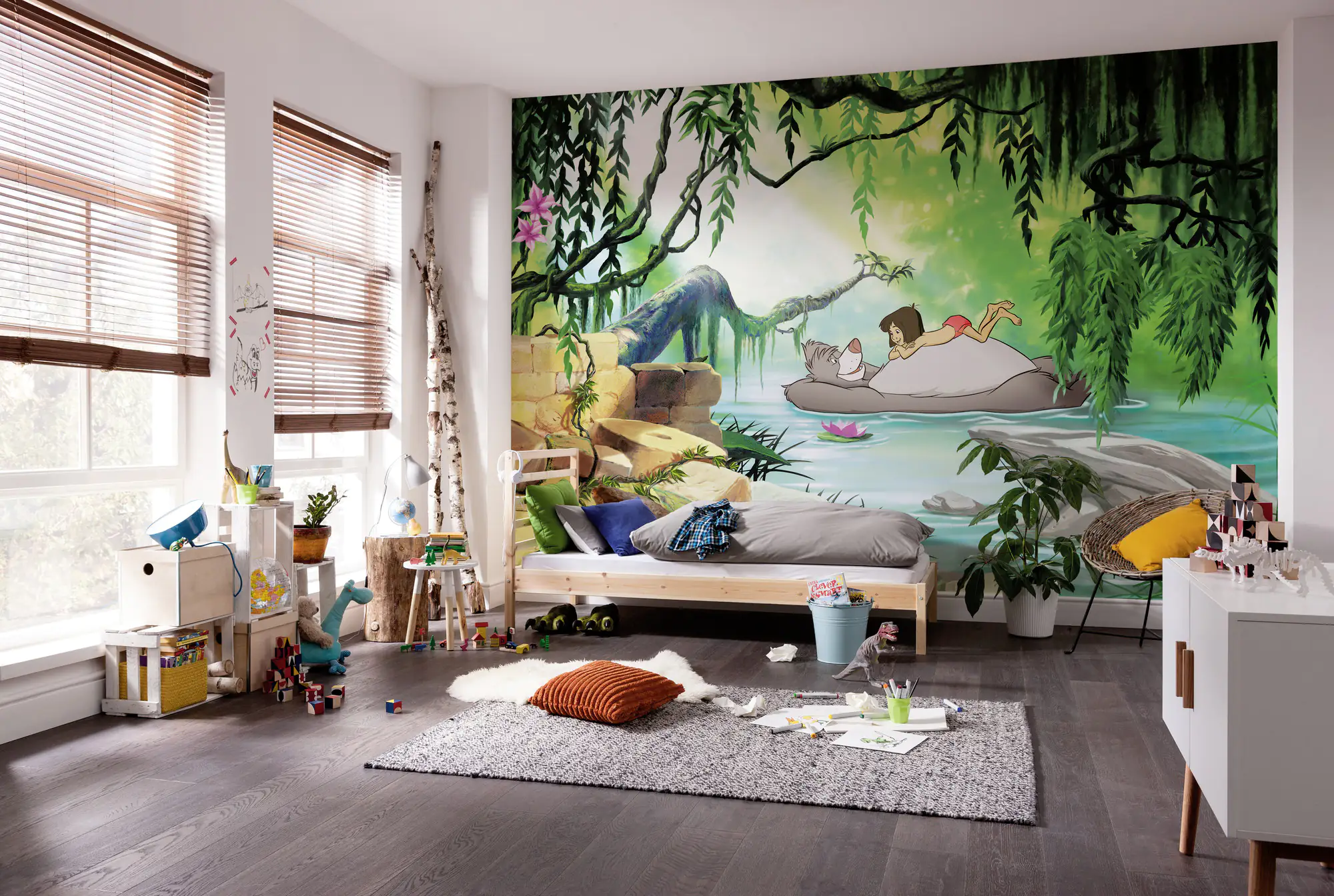 4036834241063_2075989 Komar Fototapete Jungle Book 368 x 254 cm