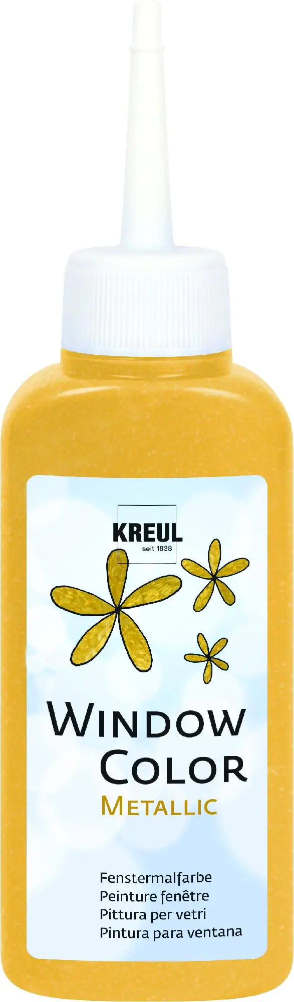 Kreul Window Color Metallic gold 80 ml