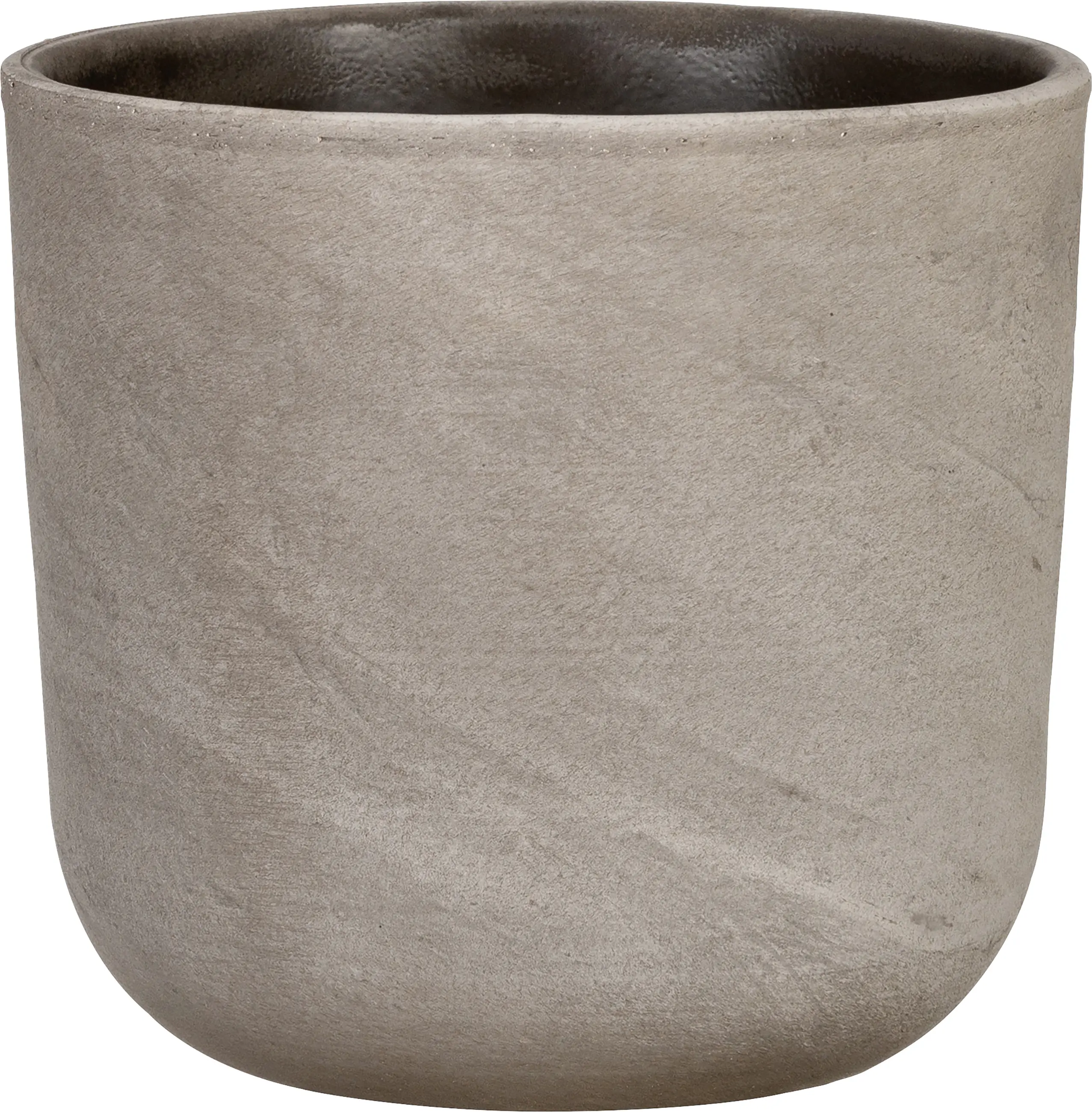 Scheurich Übertopf Serie Travertino 981 Keramik braun Ø 14 x 13 cm 