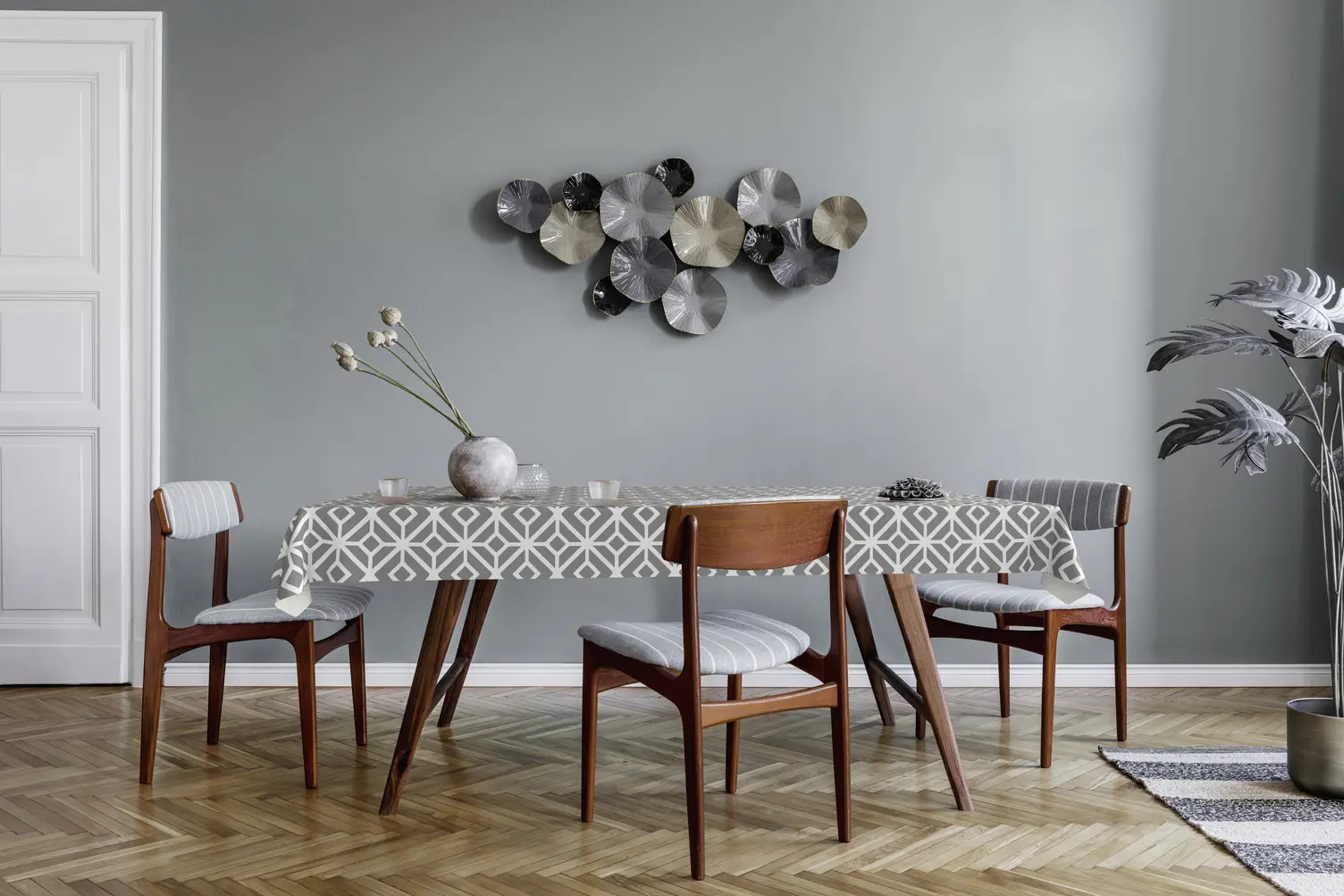 d-c-fix Tischdecke Karo Mondial 110 x 140 cm