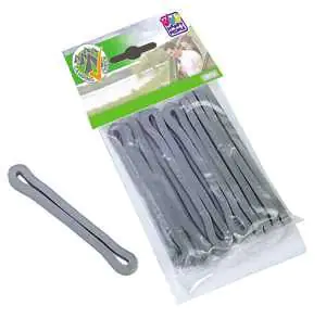 Happy People Zeltabspannringe Gummi, grau Happy People Zeltabspannringe Gummi, grau