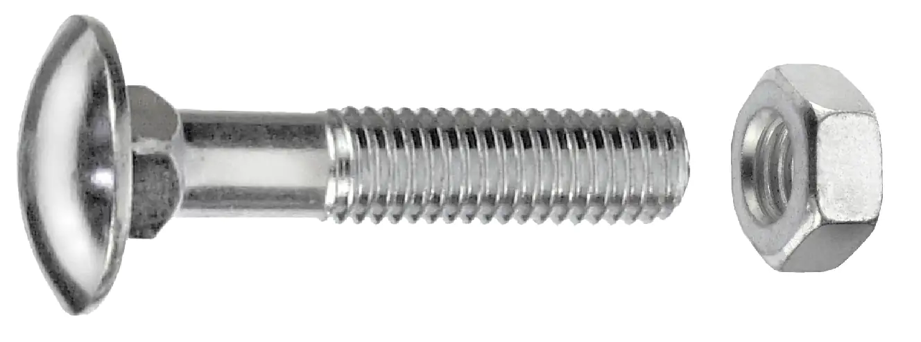 Schlossschrauben M12 x 100 mm, 15 Stück