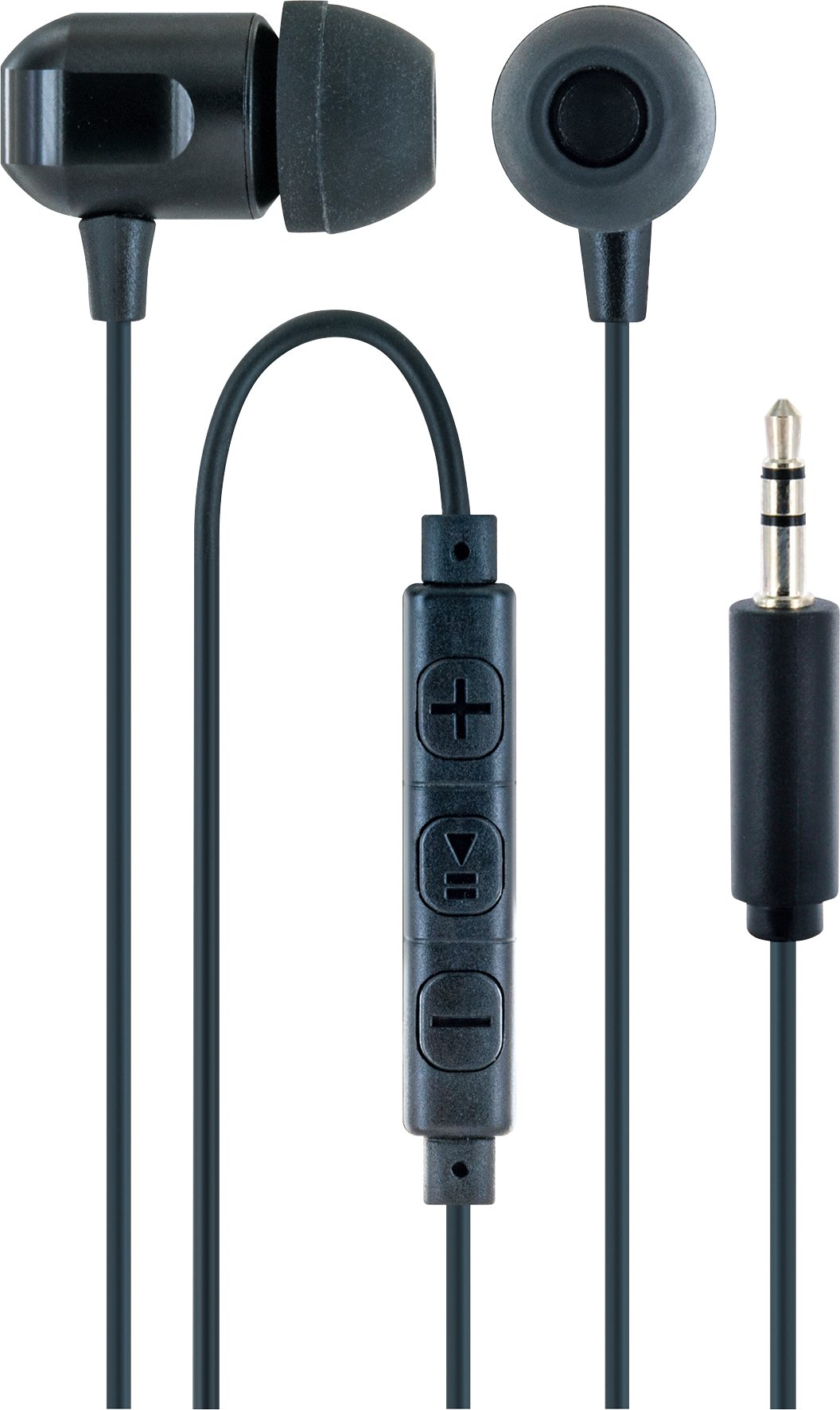 Schwaiger Kopfhörer In-Ear schwarz Mikrofon, Klinkenanschluss