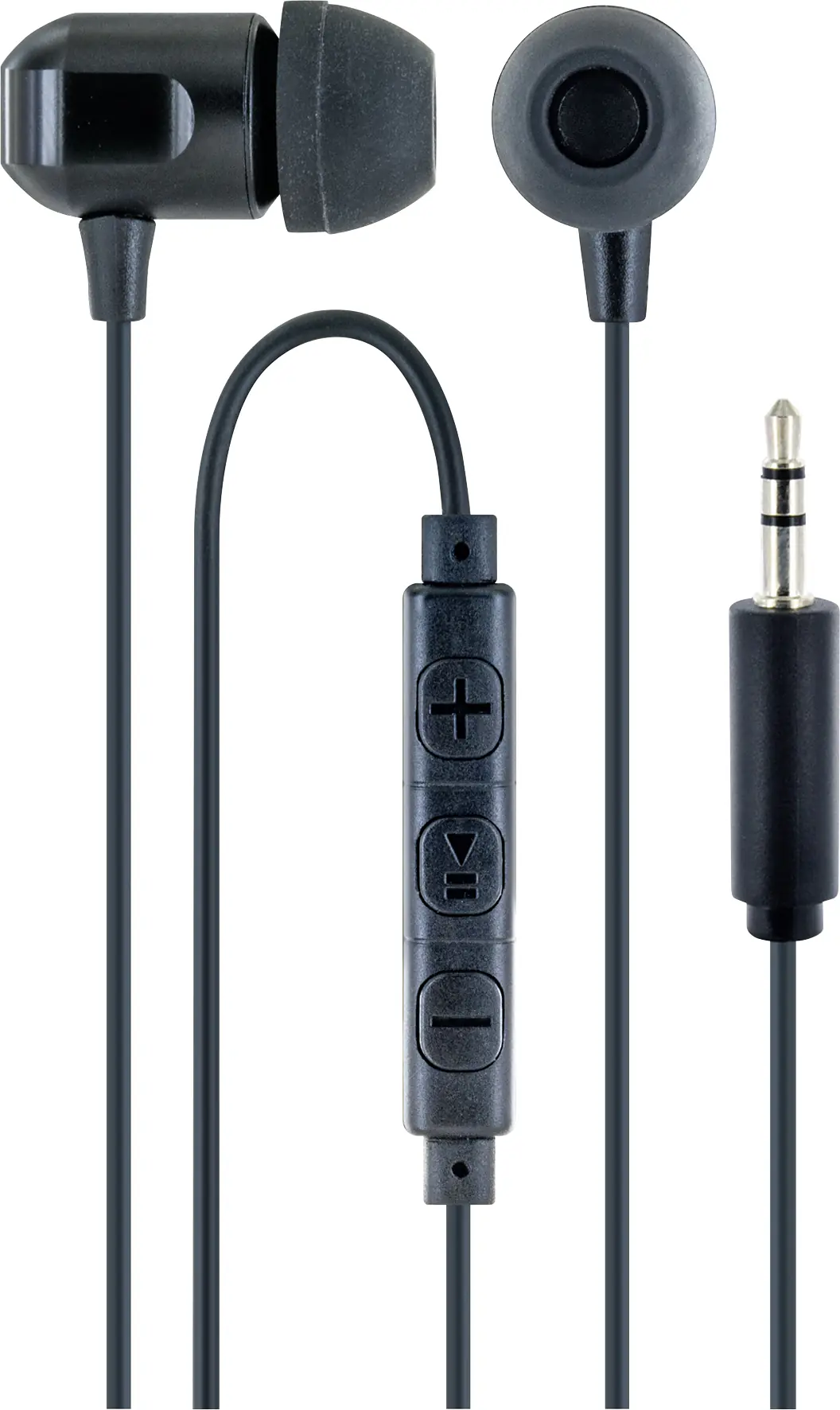 Schwaiger Kopfhörer In-Ear schwarz Mikrofon, Klinkenanschluss