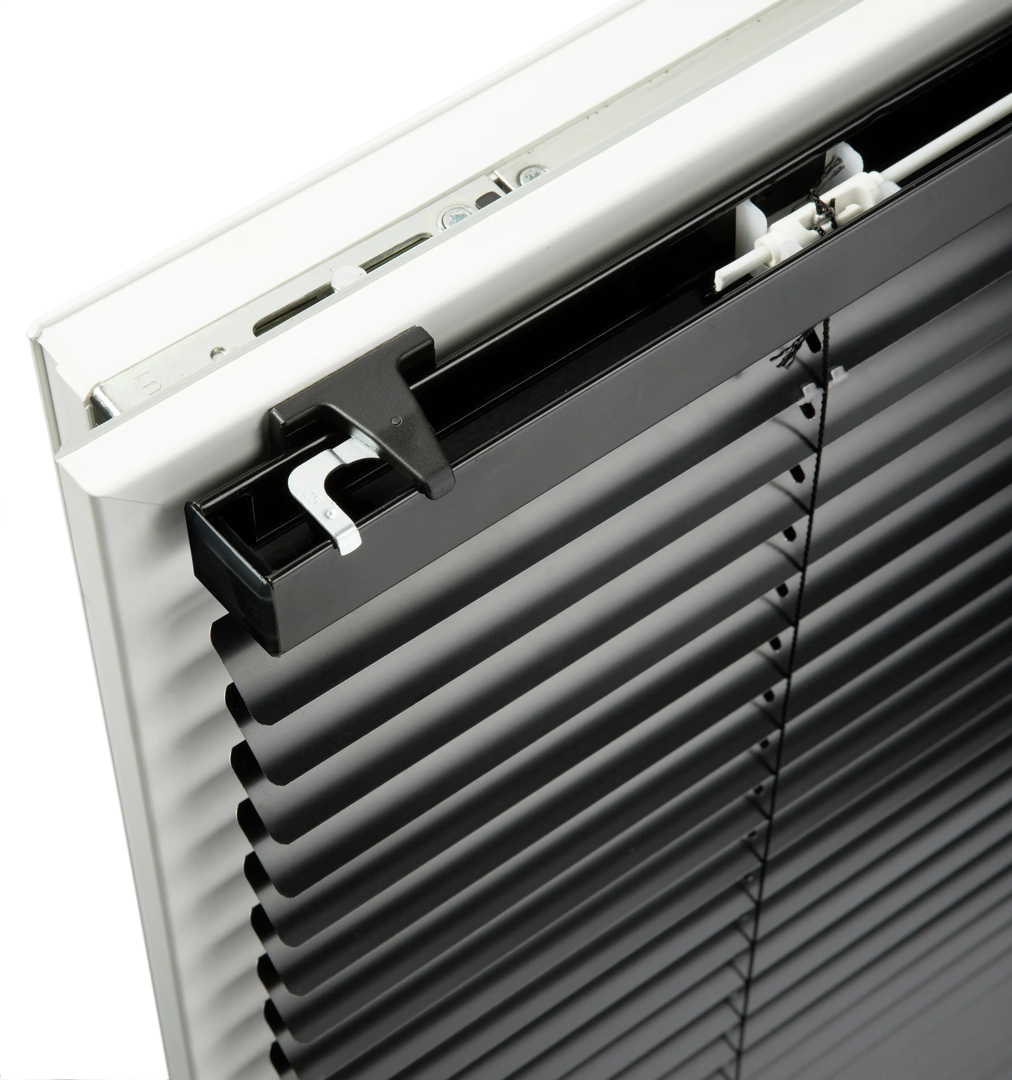 Gardinia Klebeträger-Set schwarz