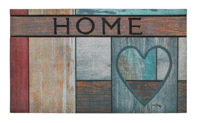 4002398882707 Fußmatte La Traviata Top Wooden Heart, 45 x 75 cm