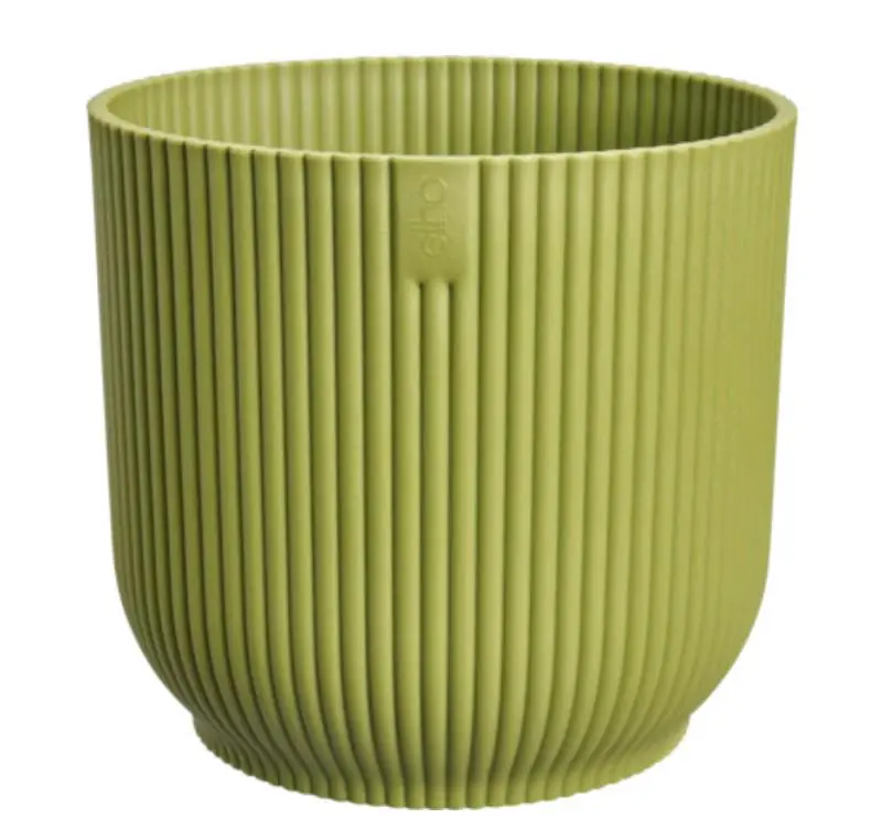 Elho Pflanztopf Vibes Kunststoff Ø 22 x 20 cm grün