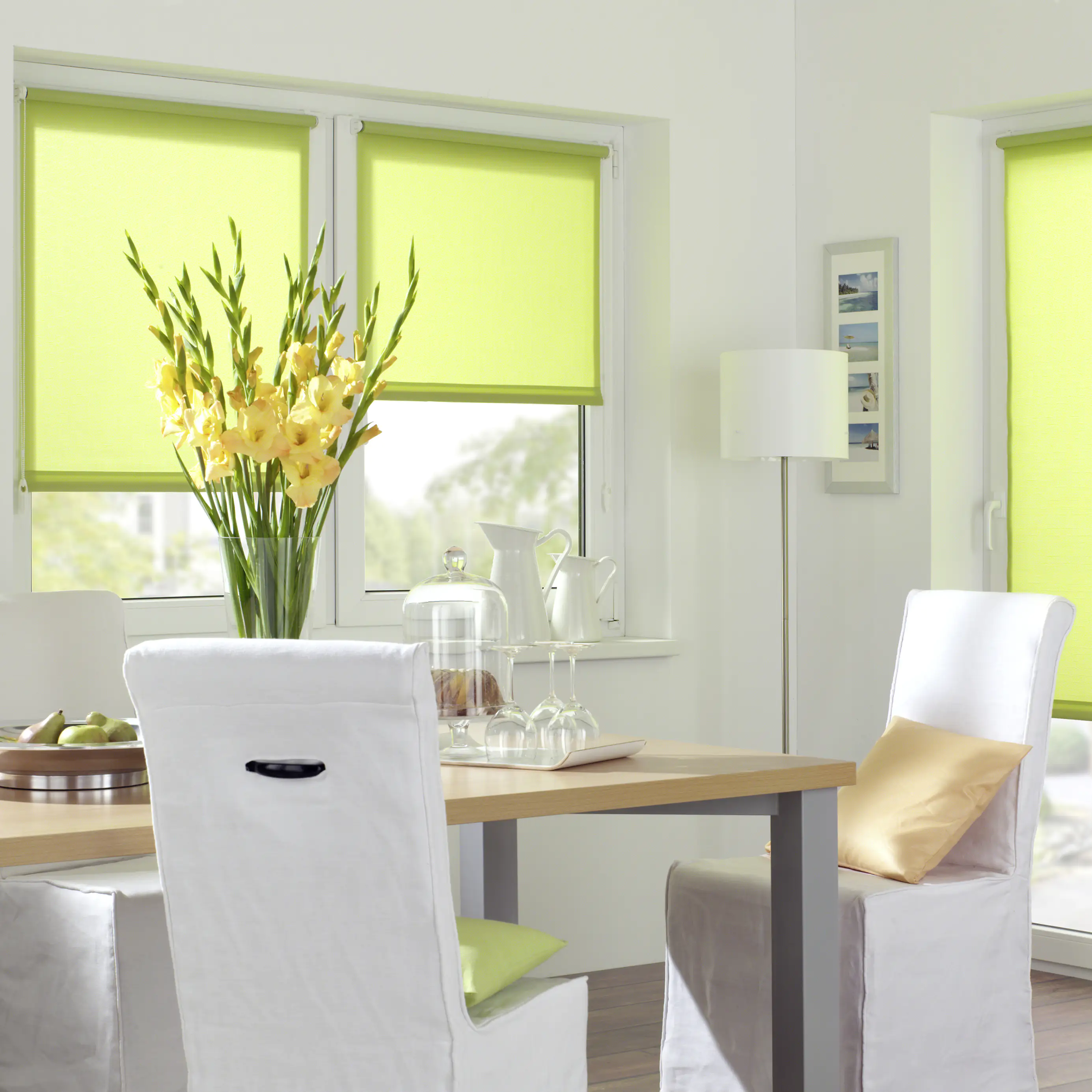 Gardinia Easyfix Rollo Uni apfel 75 x 150 cm