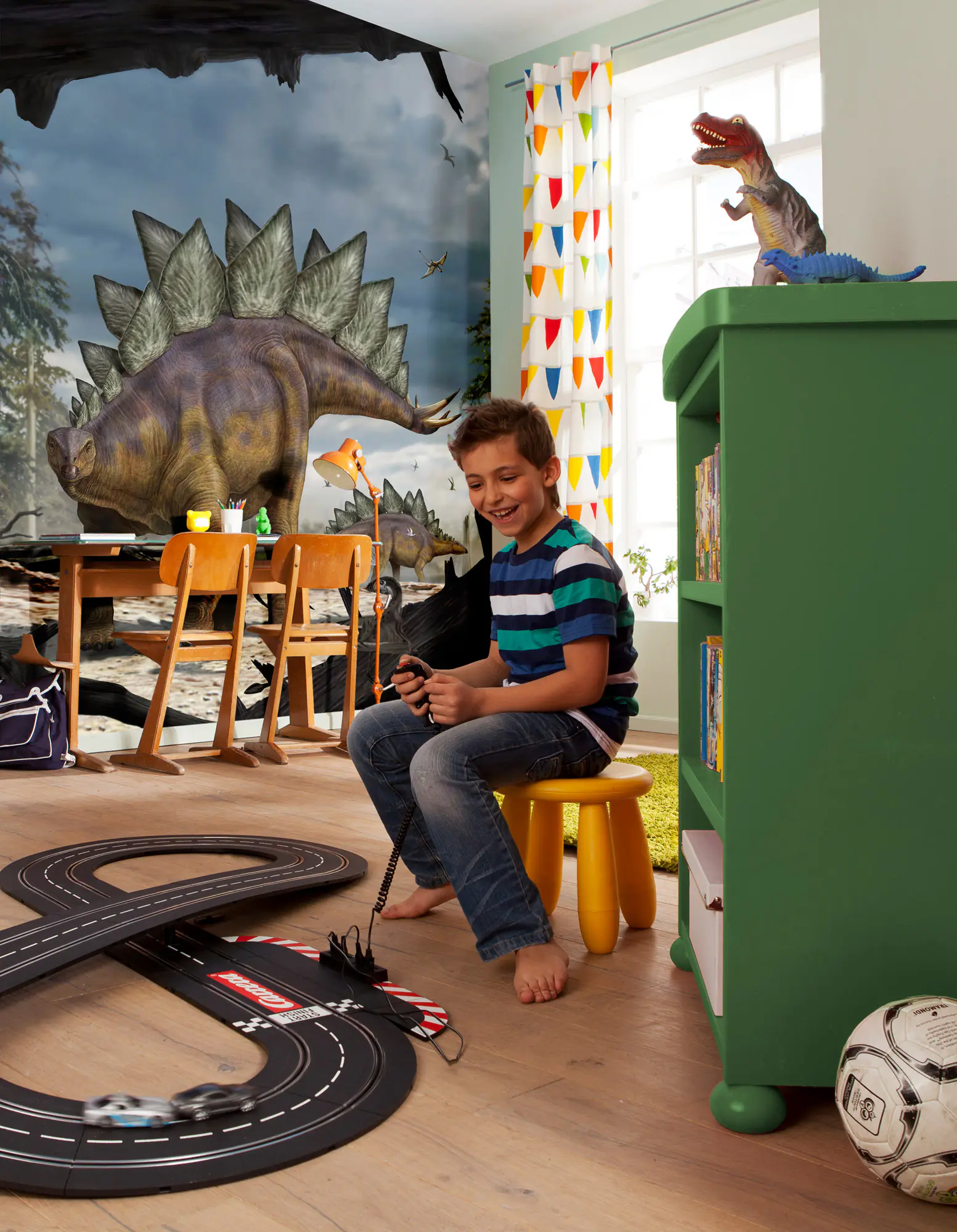 Komar Vlies Fototapete Stegosaurus 184 x 248 cm 