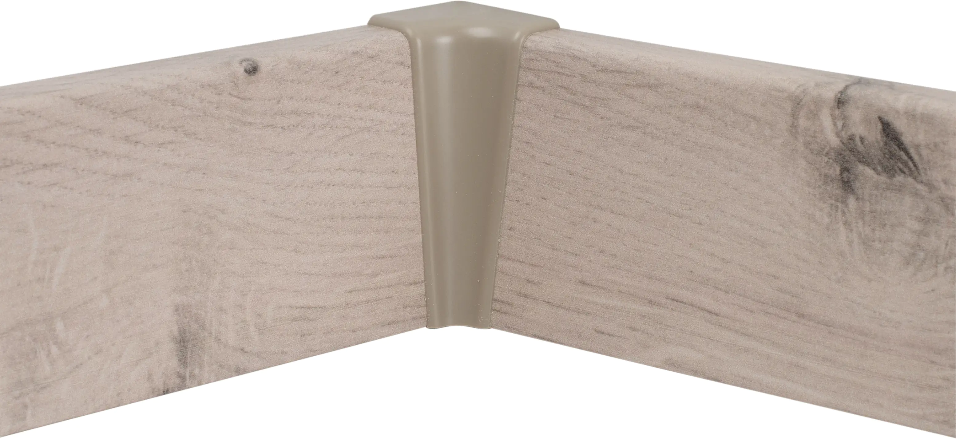 Classen Innenecke für Clip-Laminatleiste foliert 19 x 58 mm kieselgrau uni