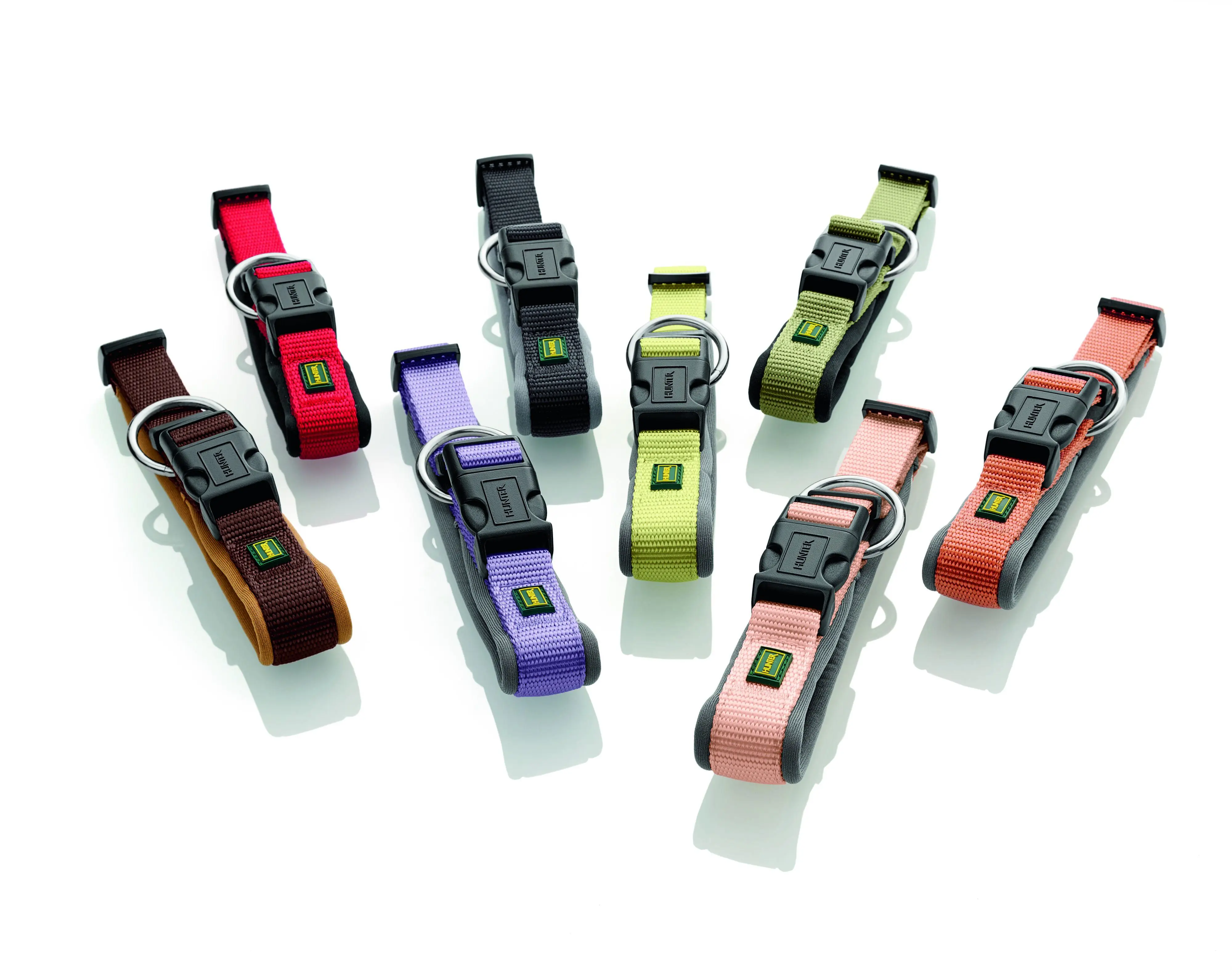 Hunter Hundehalsband Neopren Vario Plus L-XL schwarz/grau