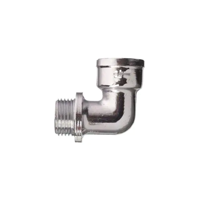 Cornat Winkel messing verchromt 1/2" Innen- und Außengewinde