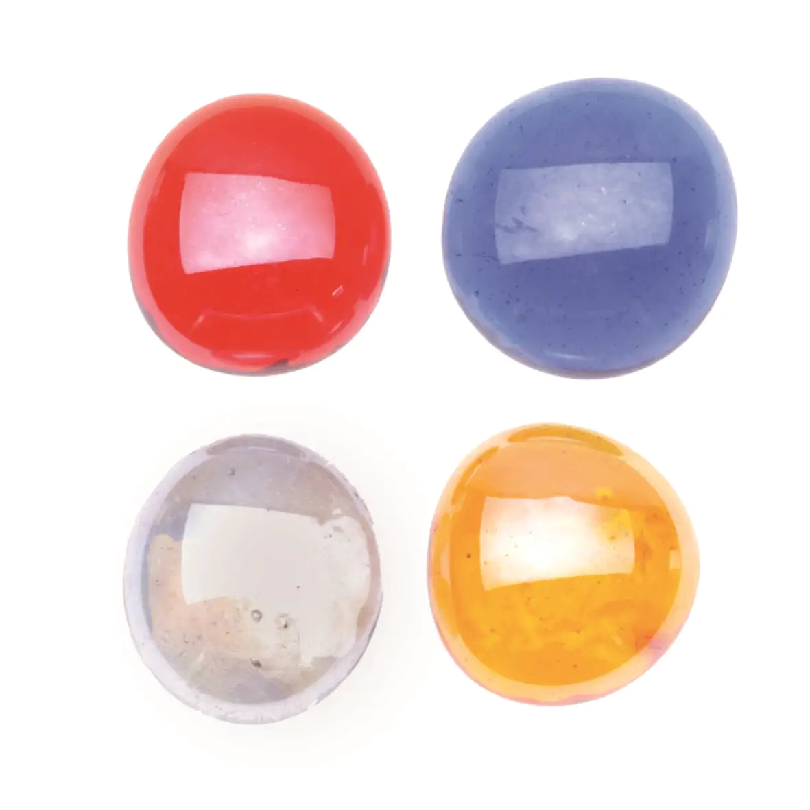 7610877462738 Glorex Glasnuggets 20 mm mix irisierend