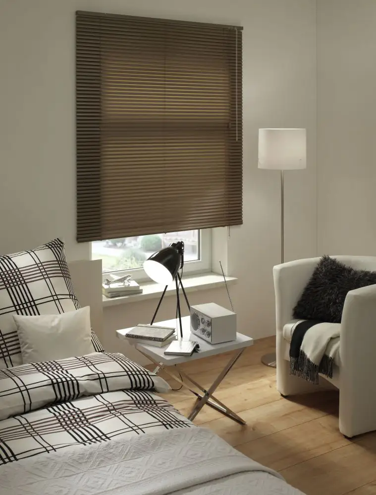 Gardinia Alu Jalousie mocca, 50 x 175 cm